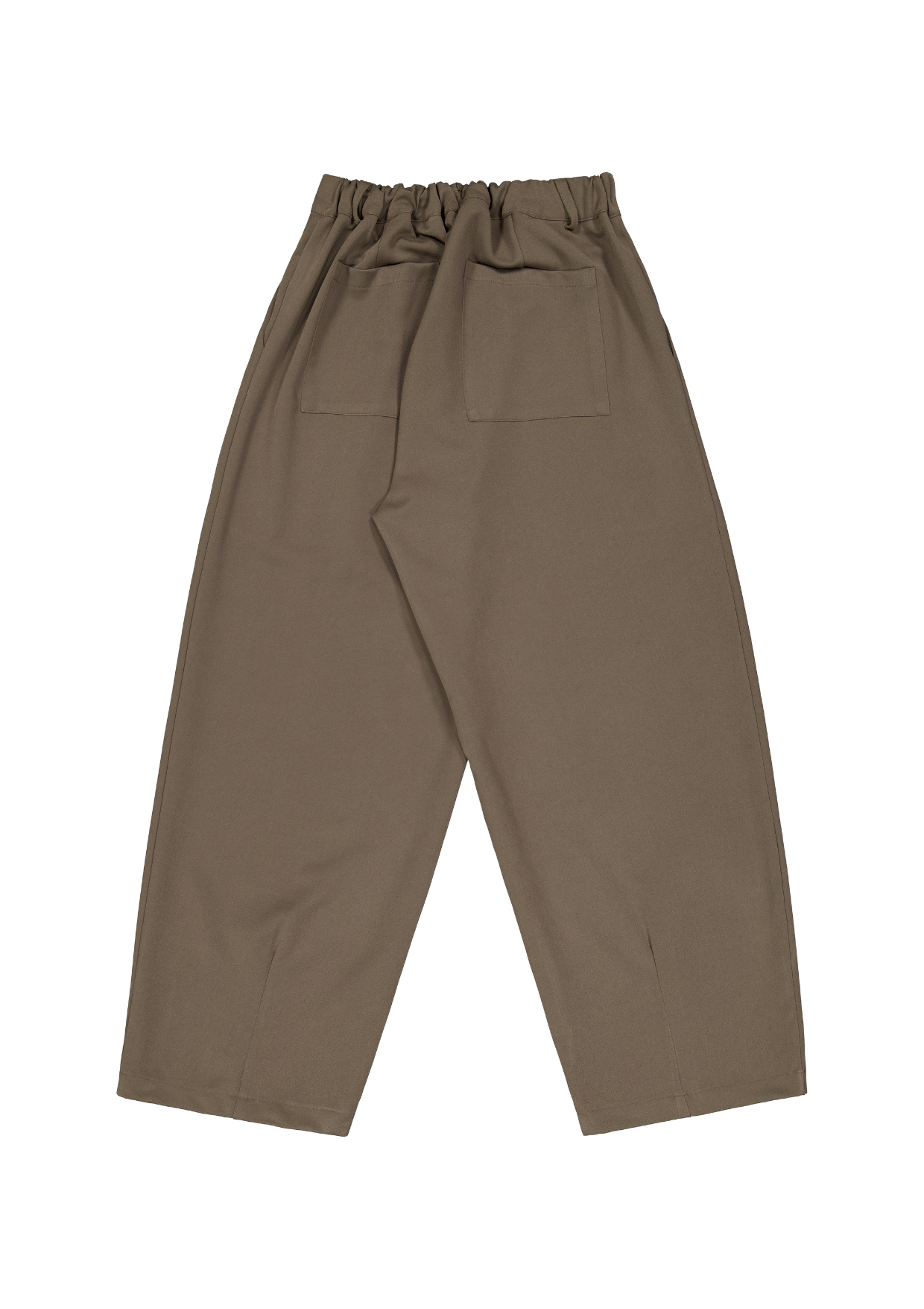 PLEATED PANT - BROWN
