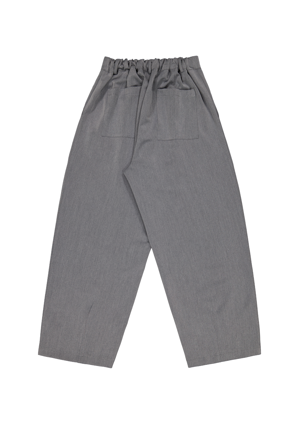 PLEATED PANT - GREY