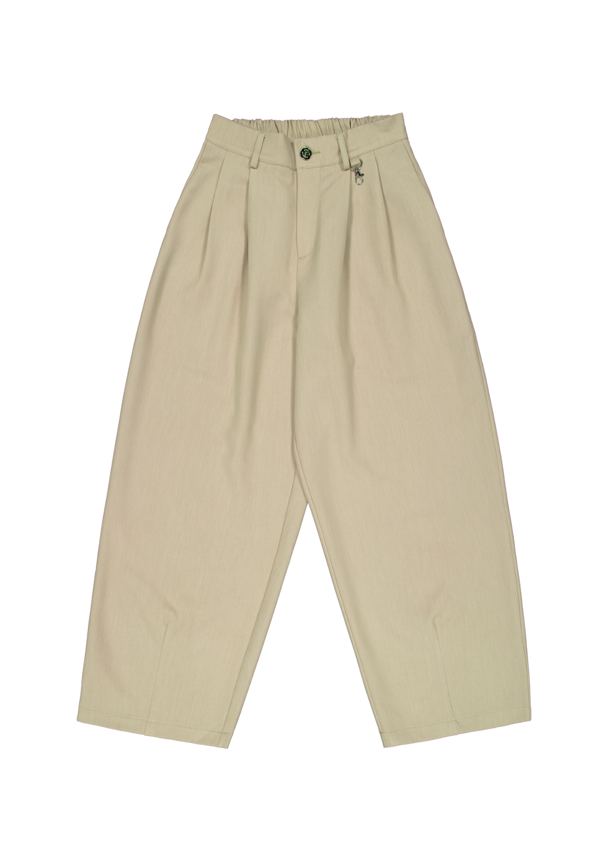 PLEATED PANT - SAND