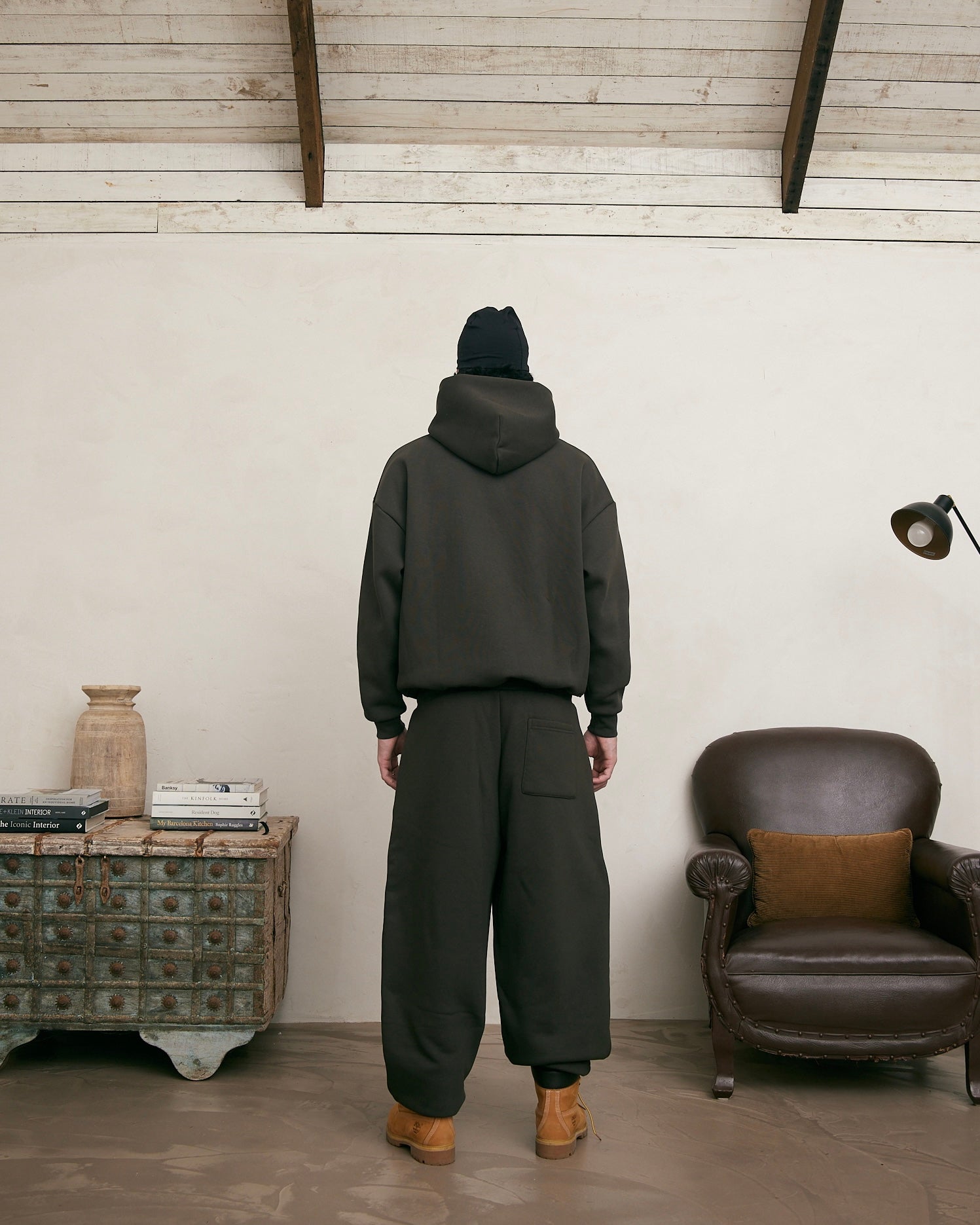 COZY SWEATPANT - COFFEE