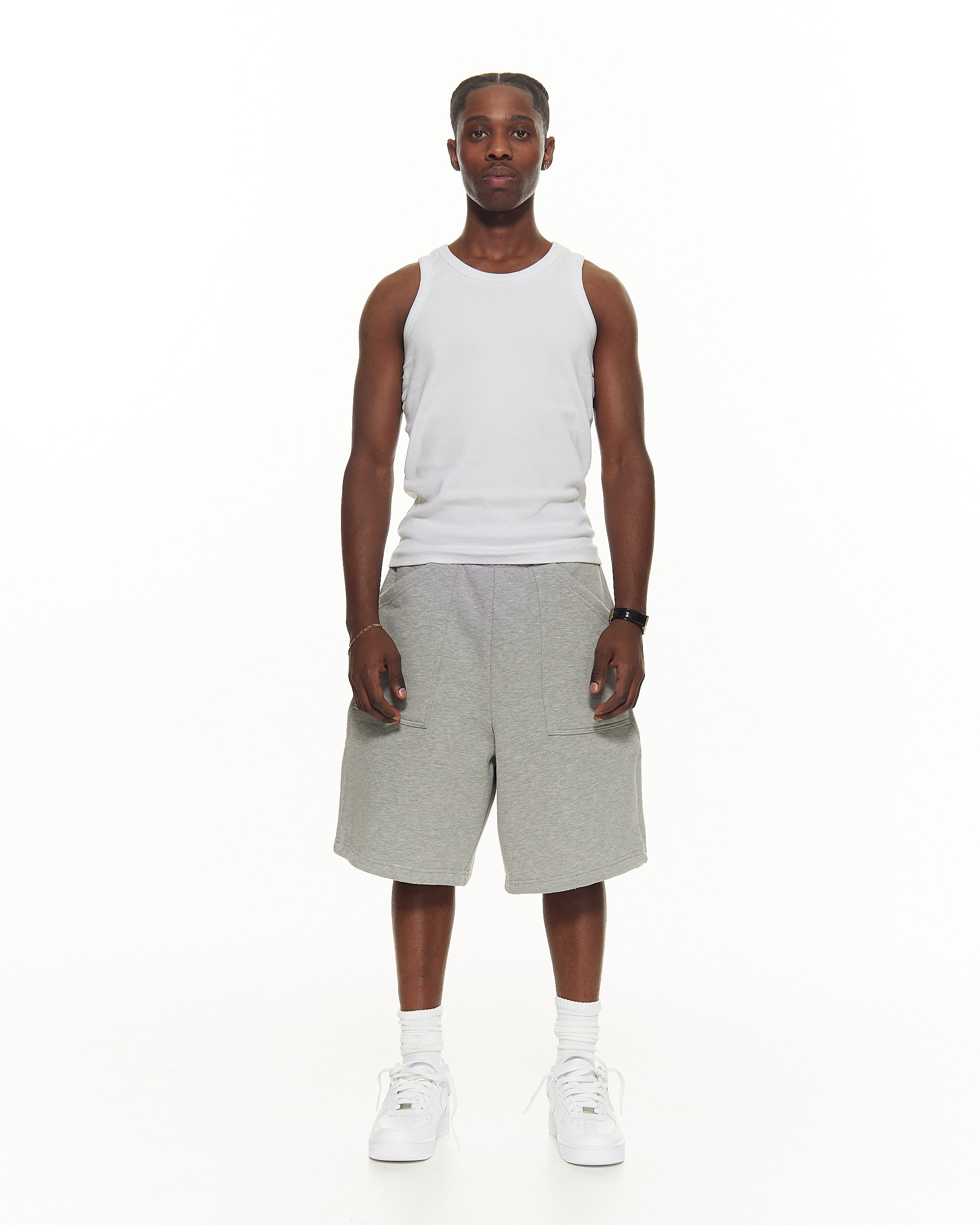 COZY SHORTS - GREY