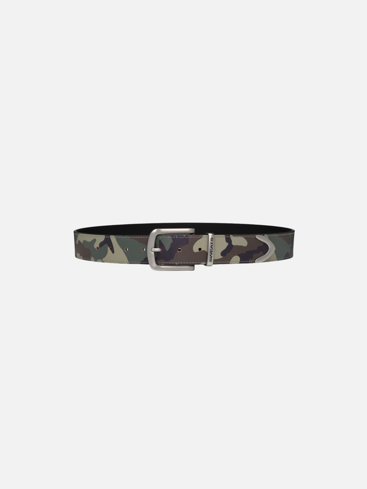 LEATHER BELT - CAMO