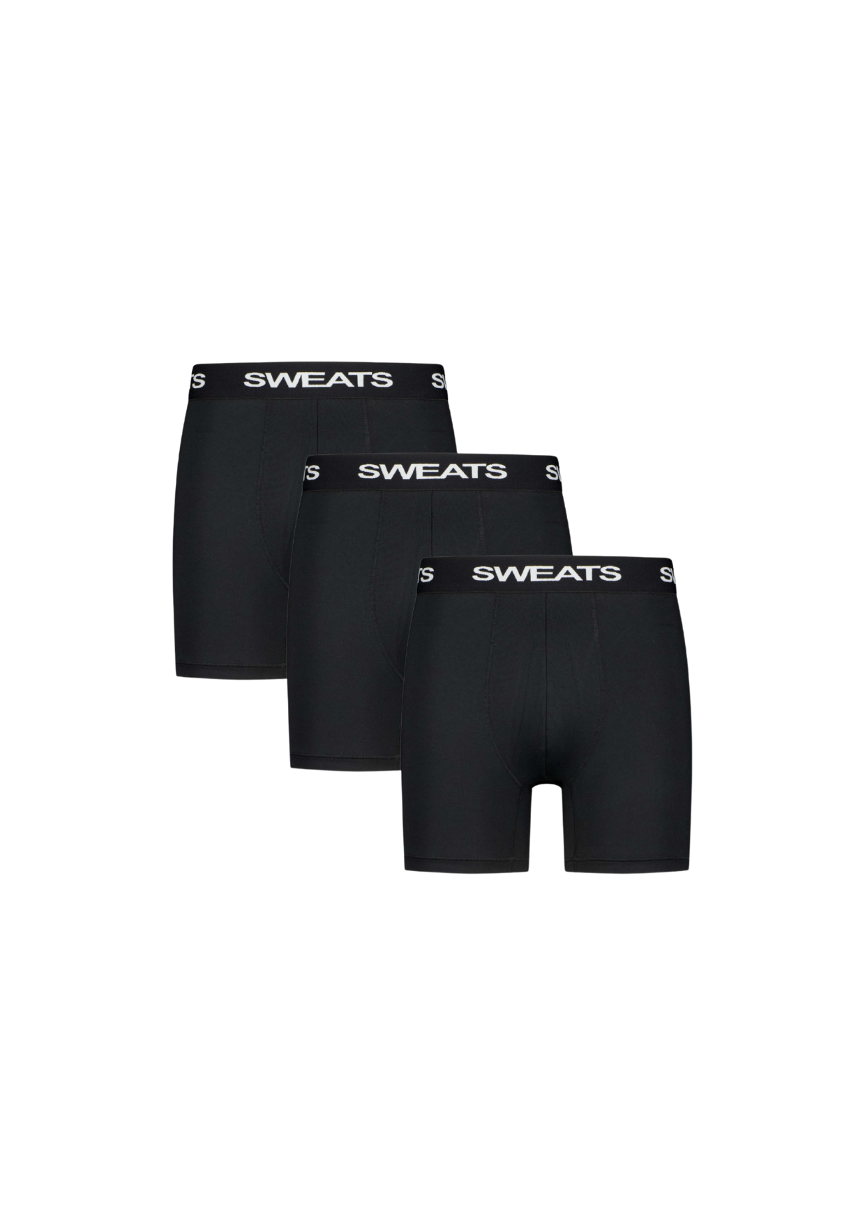 3-PACK BOXER BRIEFS - BLACK
