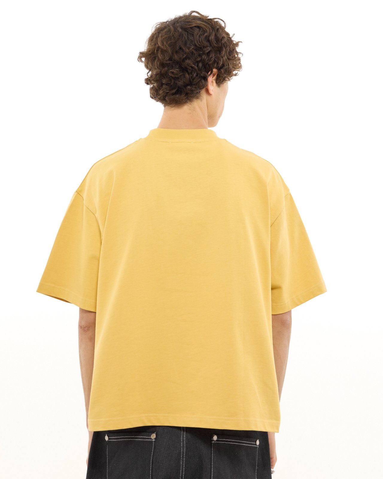 SIGNATURE BLANK T-SHIRT - YELLOW