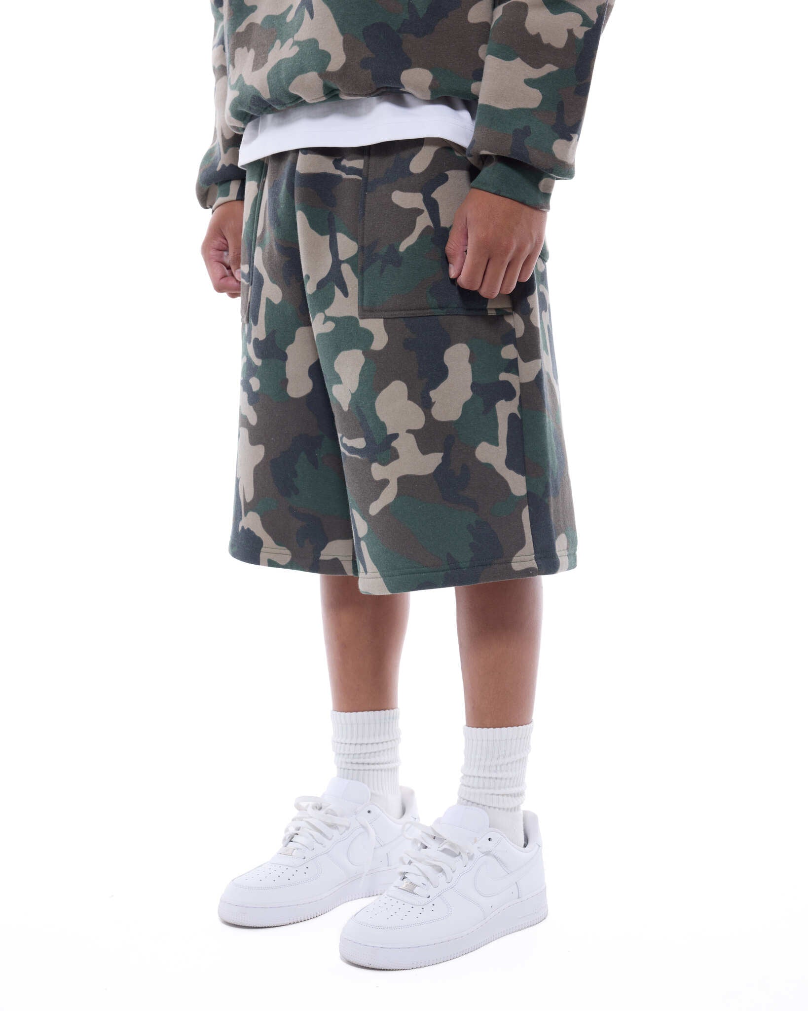 COZY SHORTS - CAMO