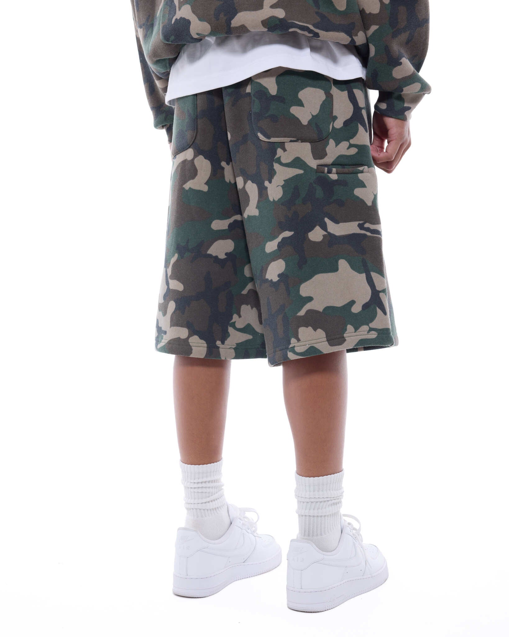 COZY SHORTS - CAMO