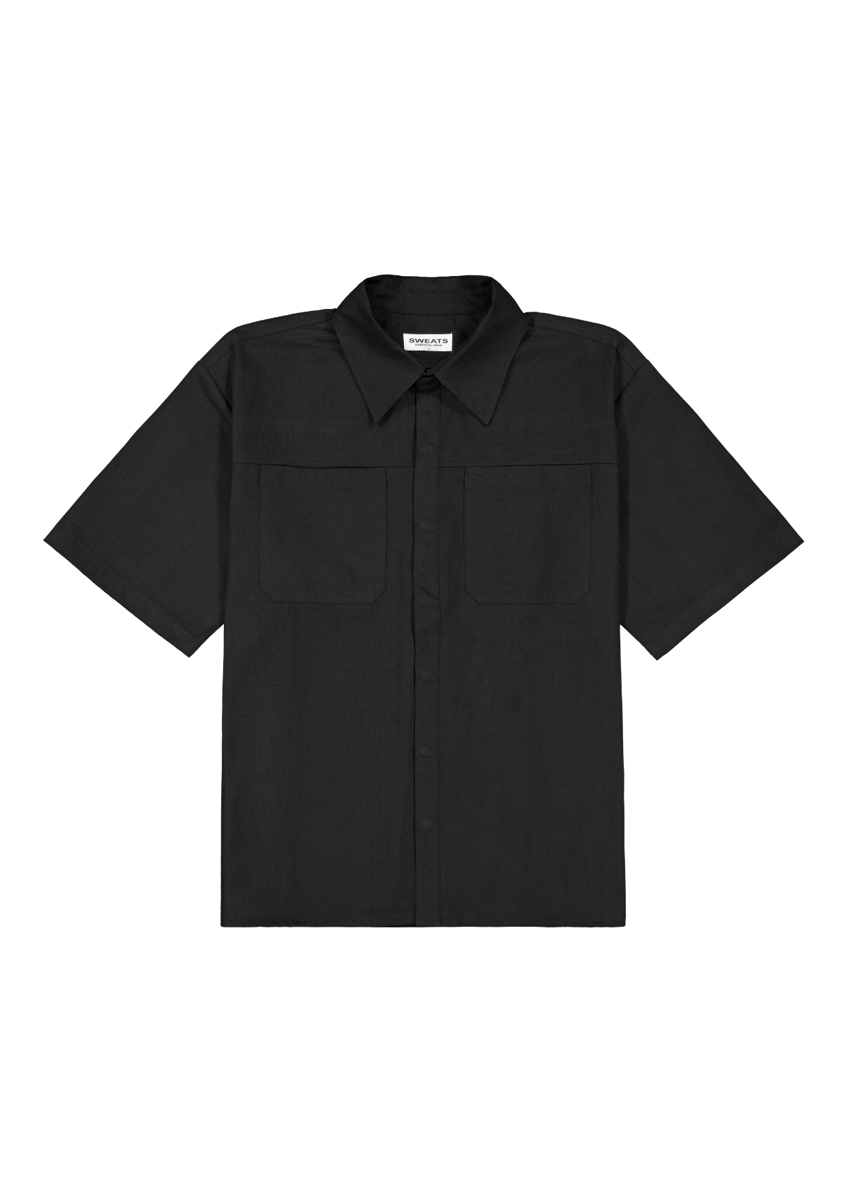 CARGO SS SHIRT - BLACK