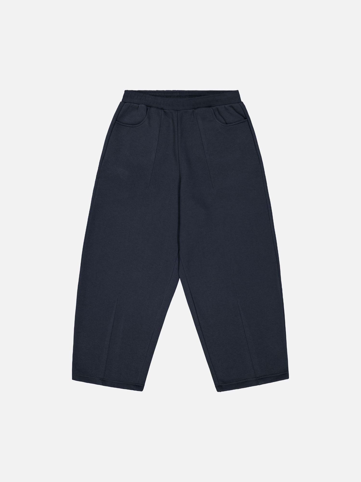 COZY STRAIGHT LEG SWEATS - NAVY