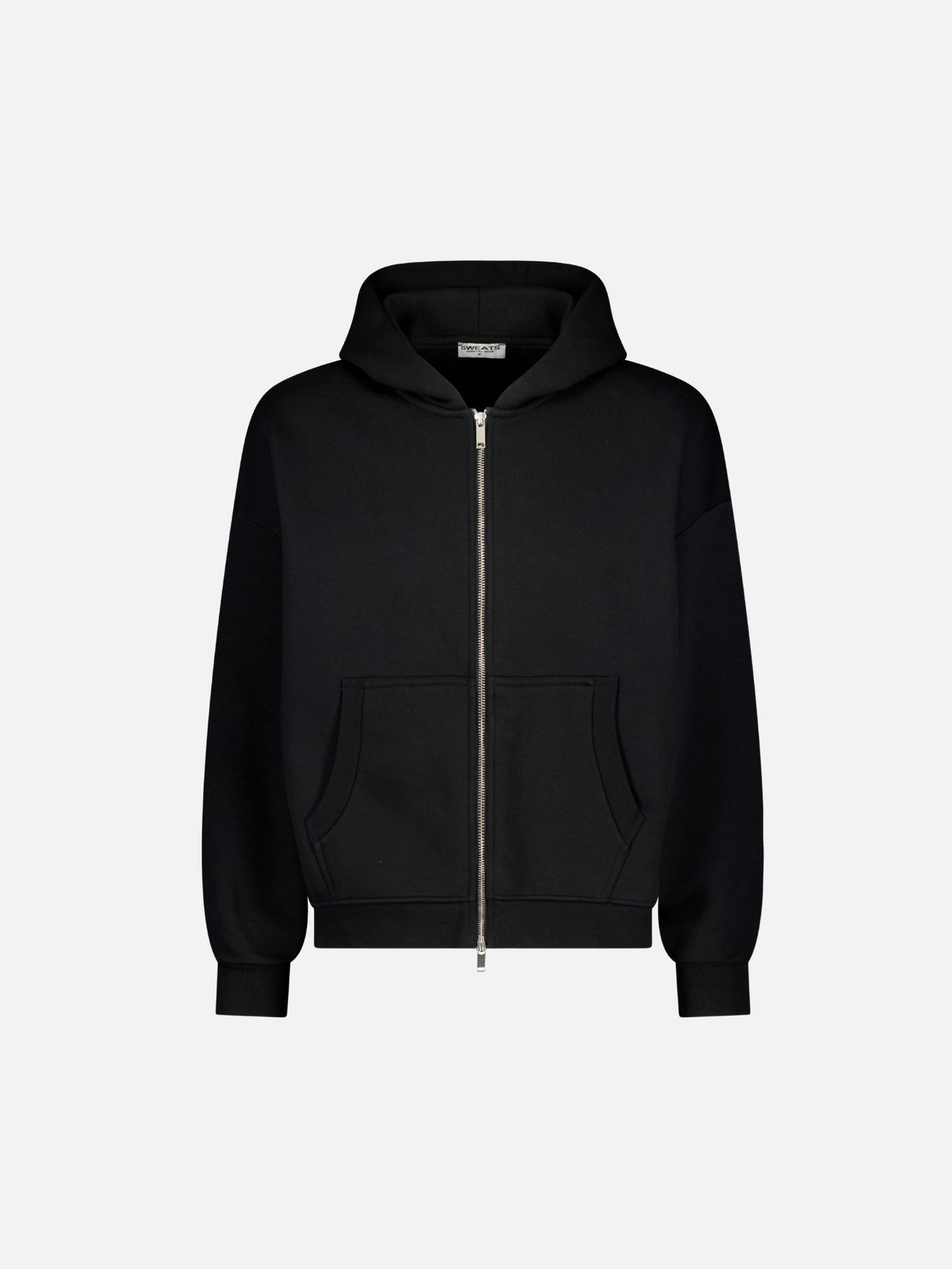 Black Cozy Zip Up | Sweats Collective
