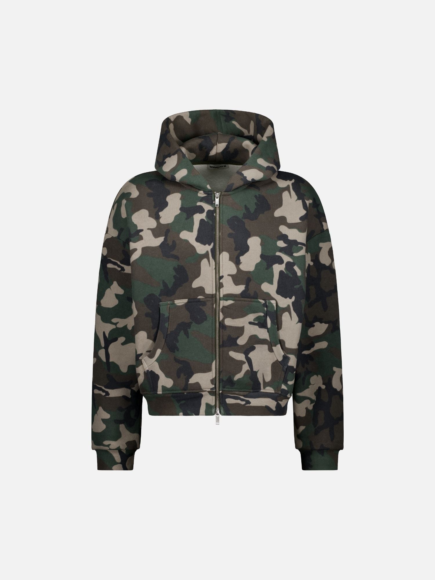 完売品Sweats Collective ジップアップフーディー カモSサイズ COZY ZIP UP - CAMO