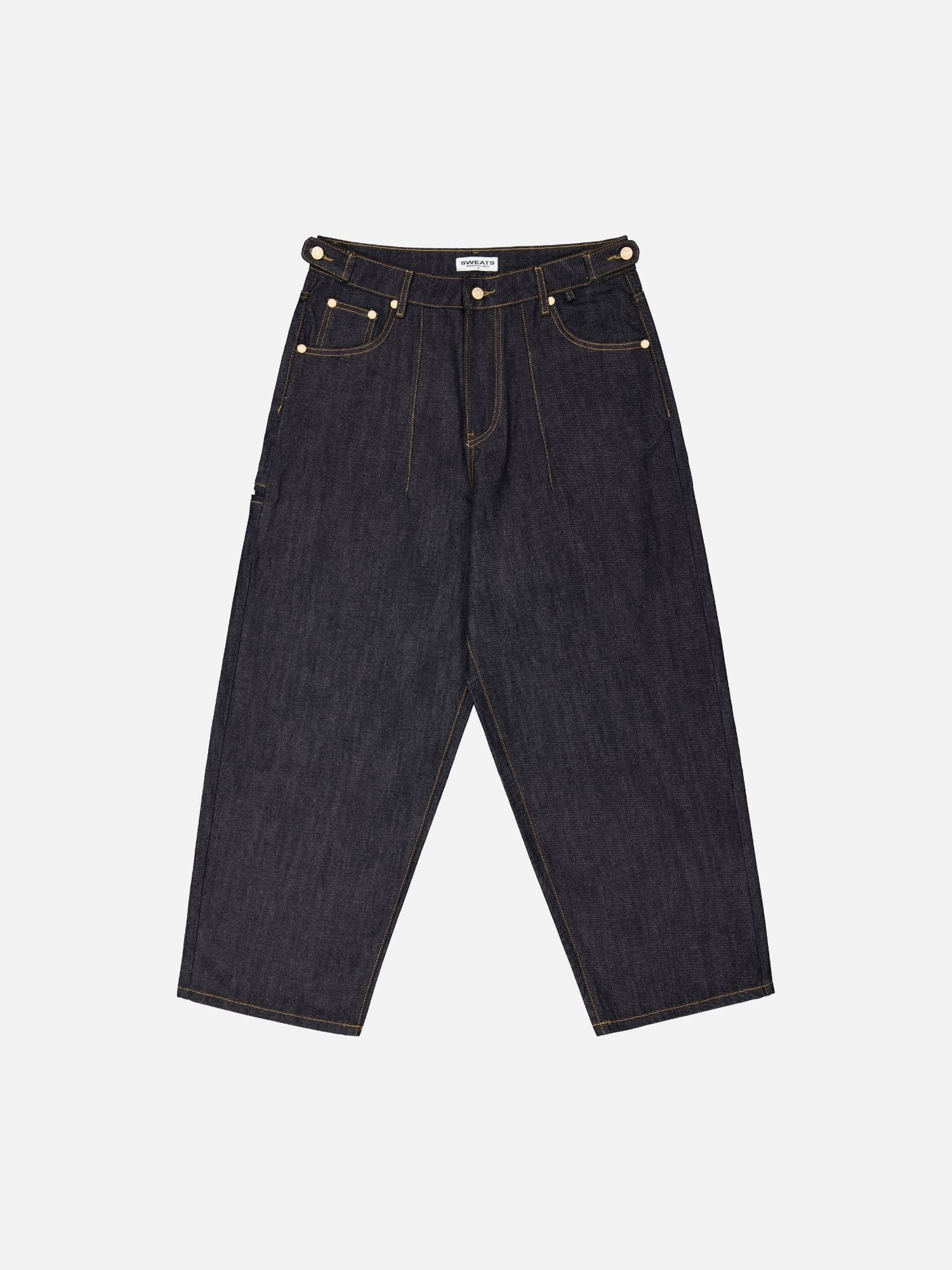Indigo Denim Baggy Jeans | Sweats Collective