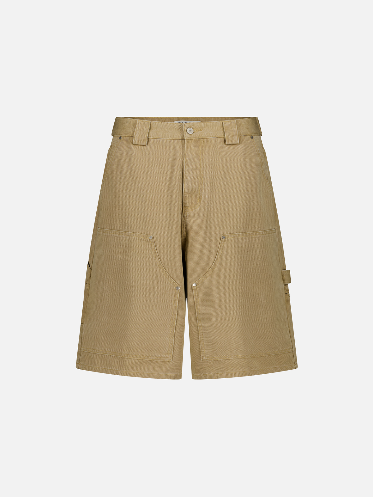 DOUBLE KNEE SHORTS - SAND