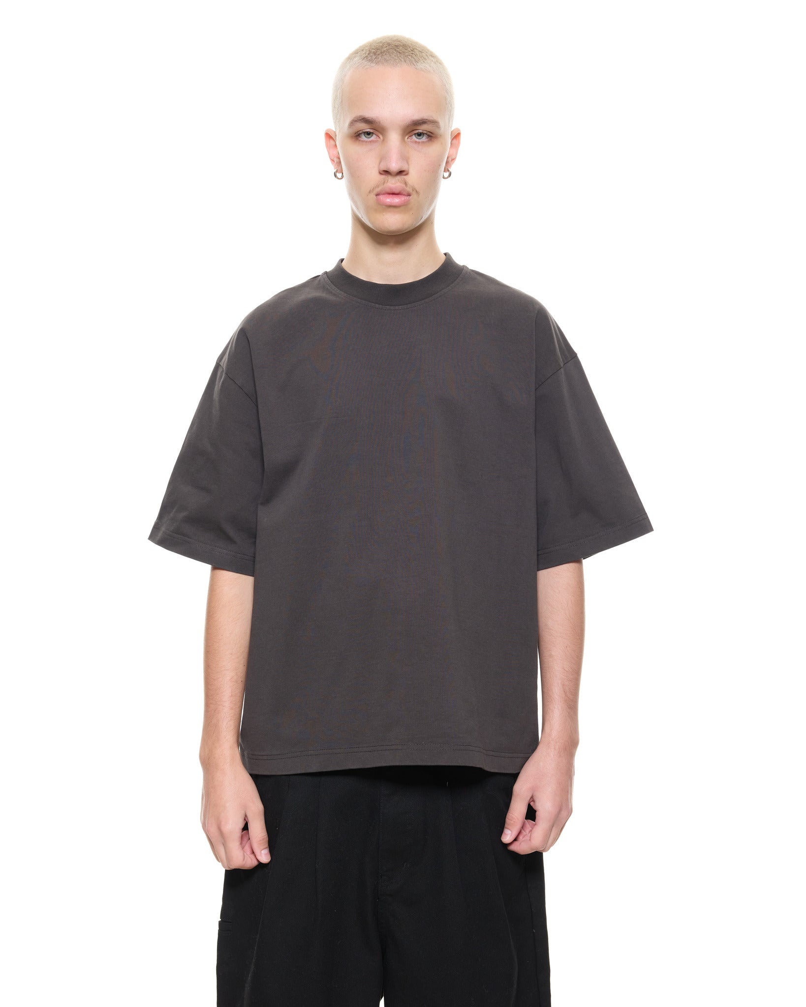 SIGNATURE BLANK T-SHIRT - COFFEE