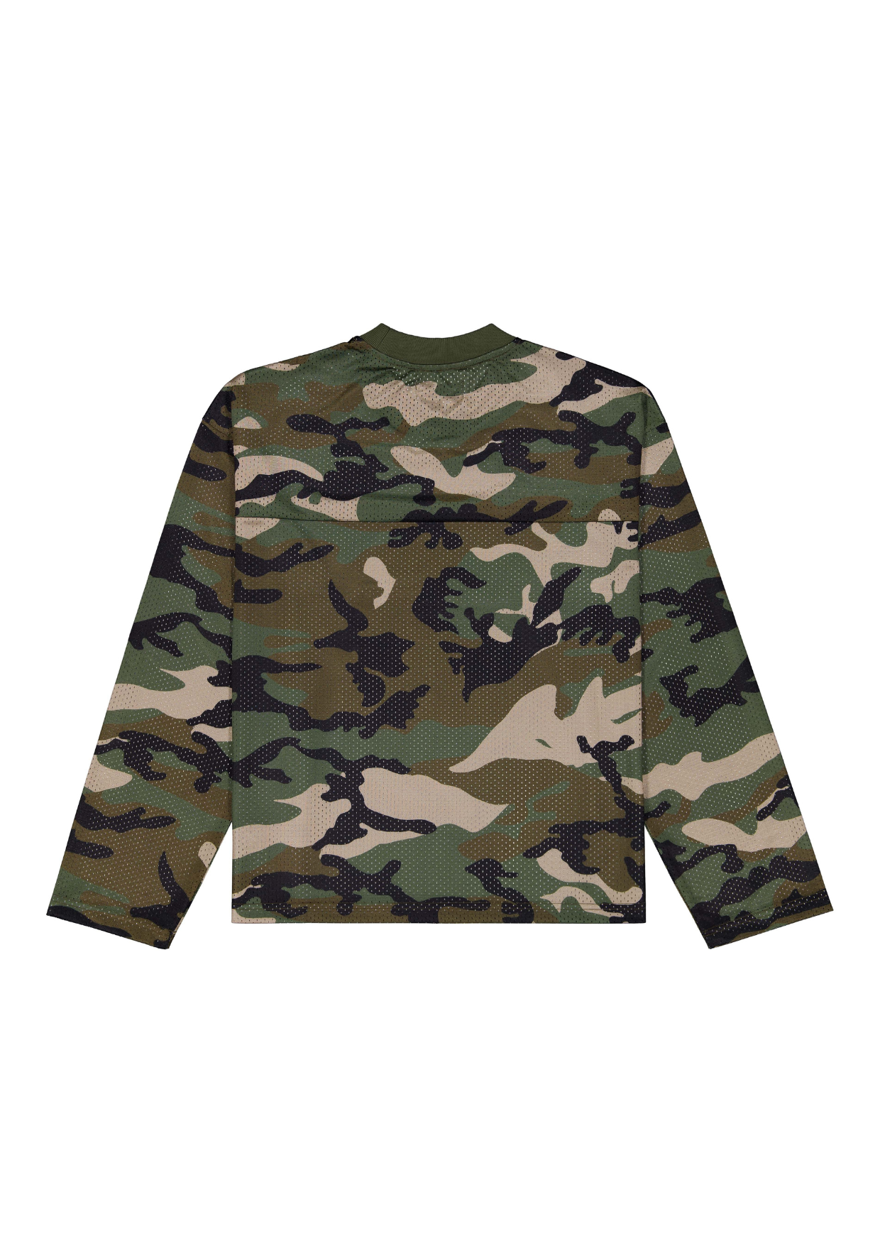 MESH LS T-SHIRT - CAMO