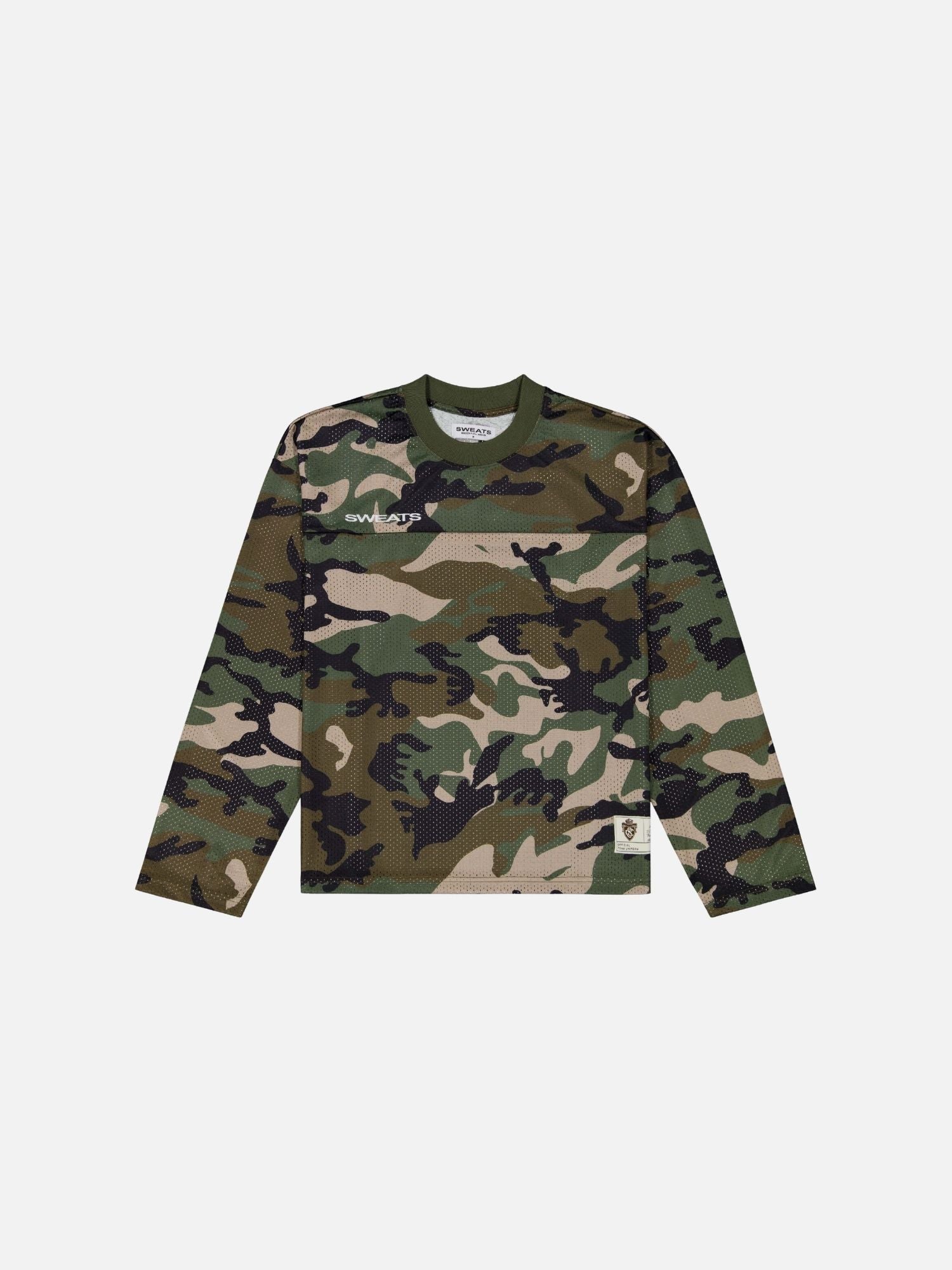 MESH LS T-SHIRT - CAMO