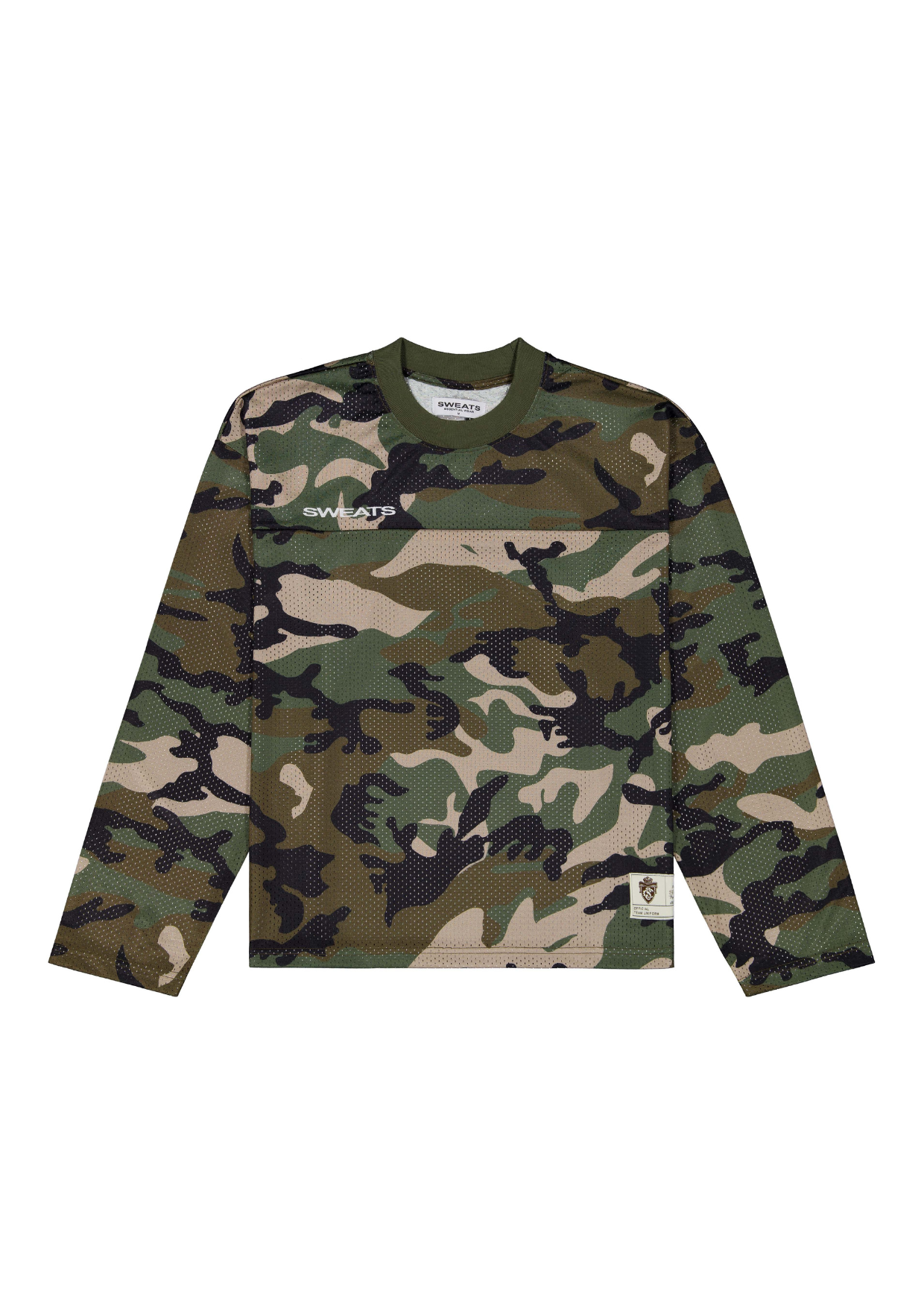 トップス SWEATS COLLECTIVE MESH LS T-SHIRT - CAMO