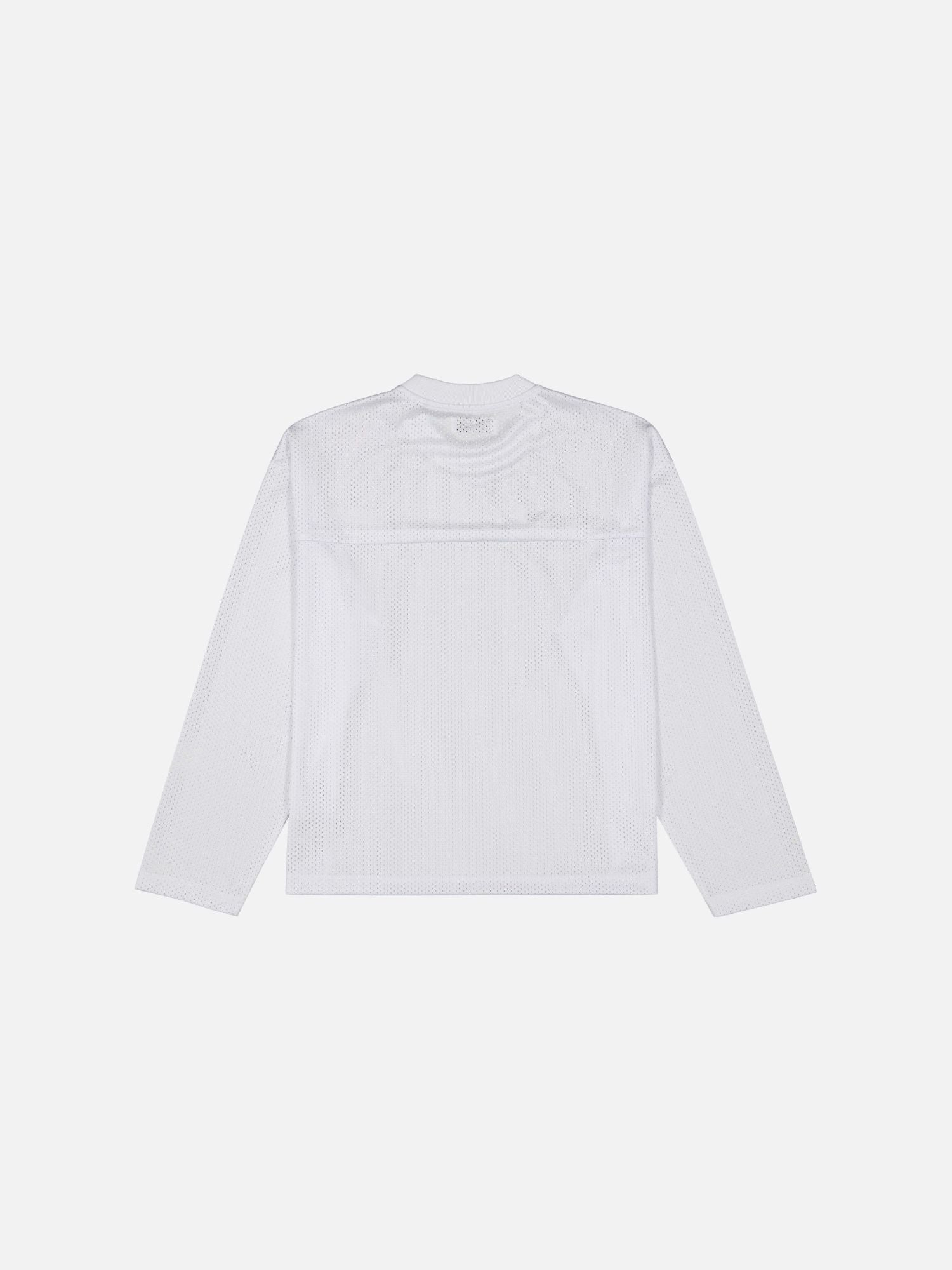 MESH LS T-SHIRT - WHITE