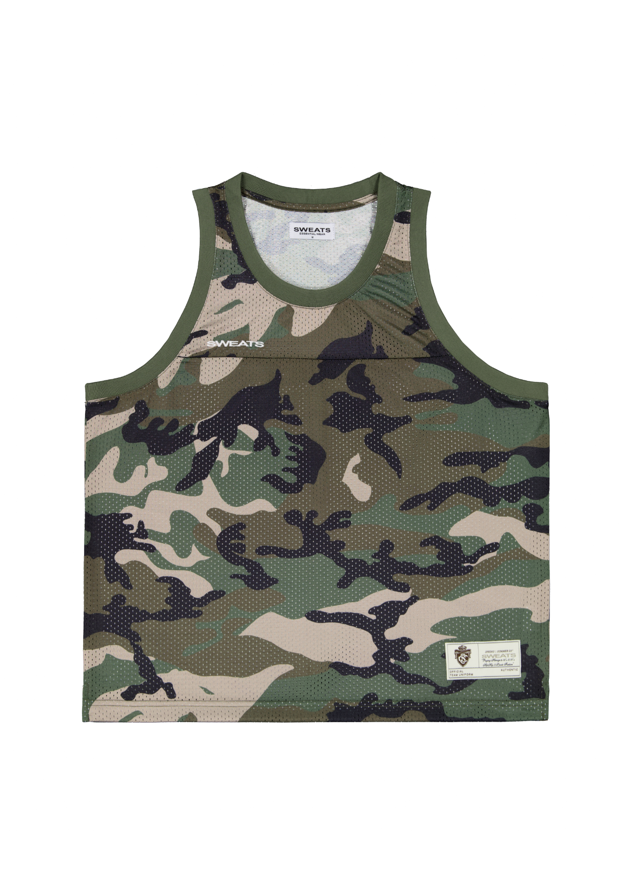 MESH SINGLET - CAMO