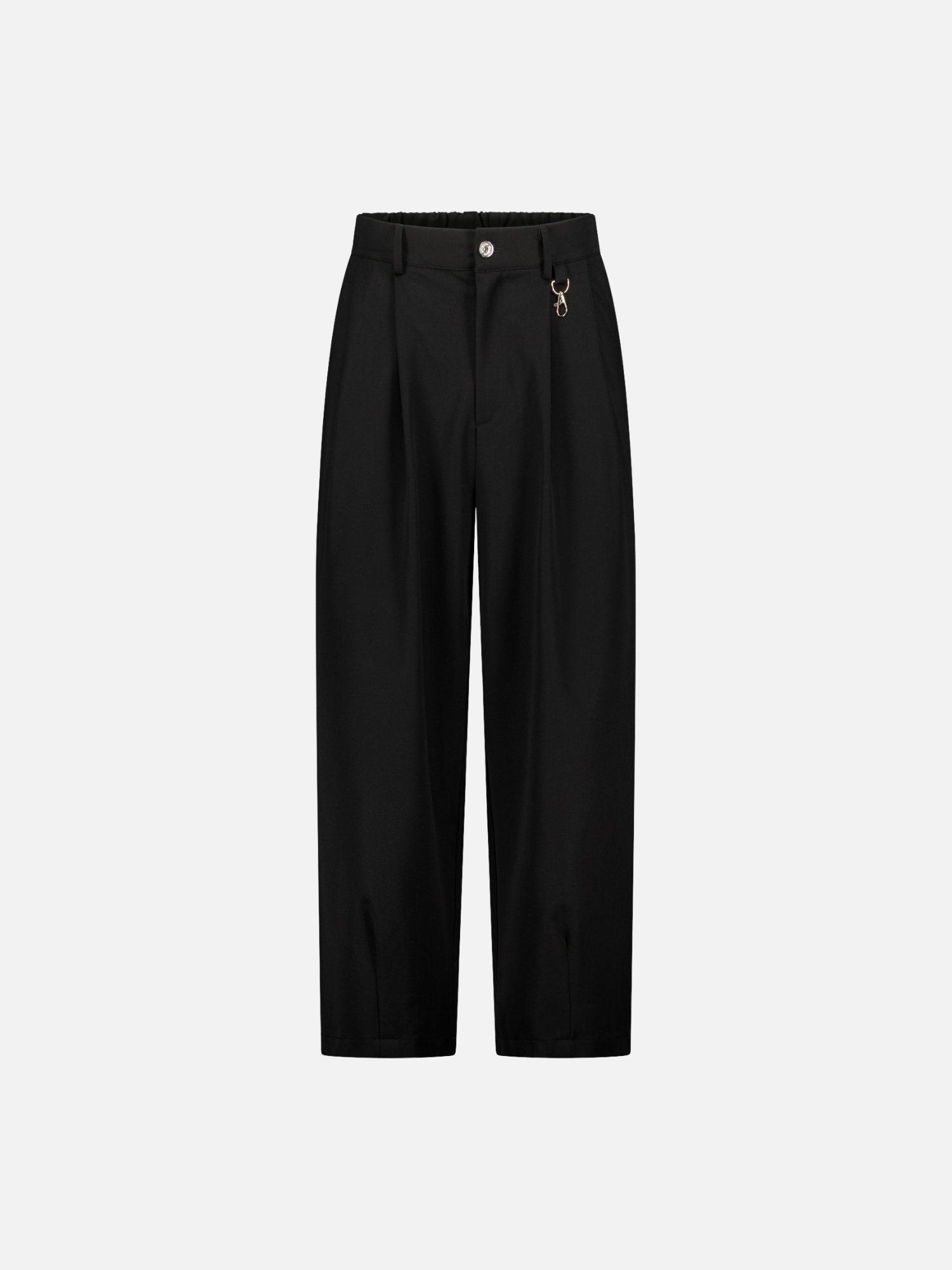 パンツ sweatscollective PLEATED PANT PLEATED PANT - BLACK