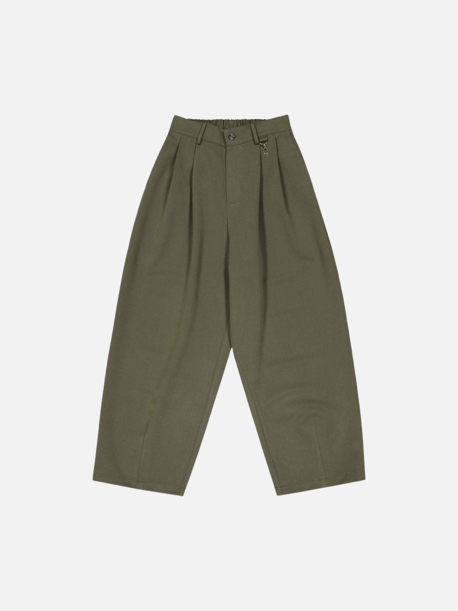 PLEATED PANT - OLIVE