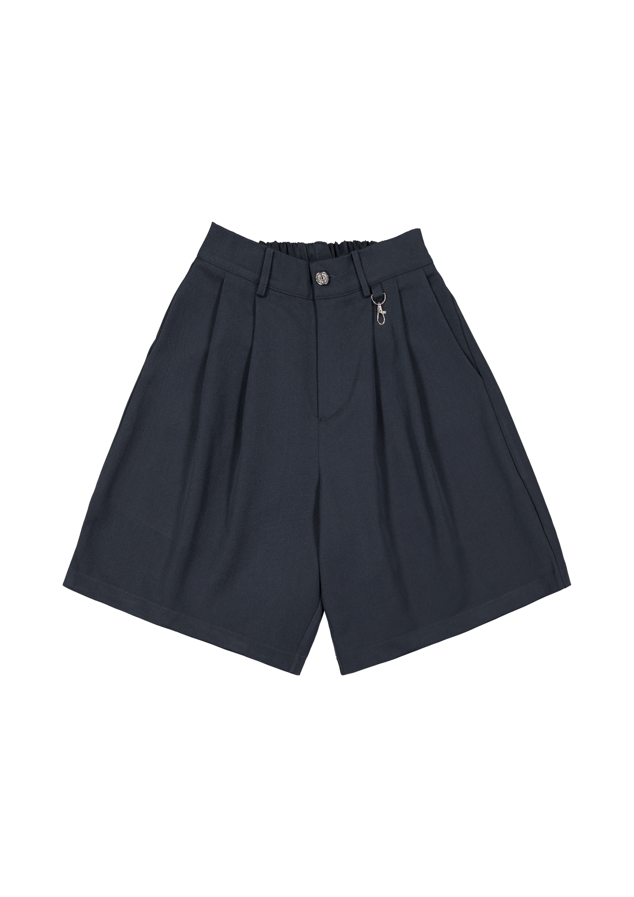 新品SWEATS COLLECTIVE PLEATED SHORTS PLEATED SHORTS - BLACK