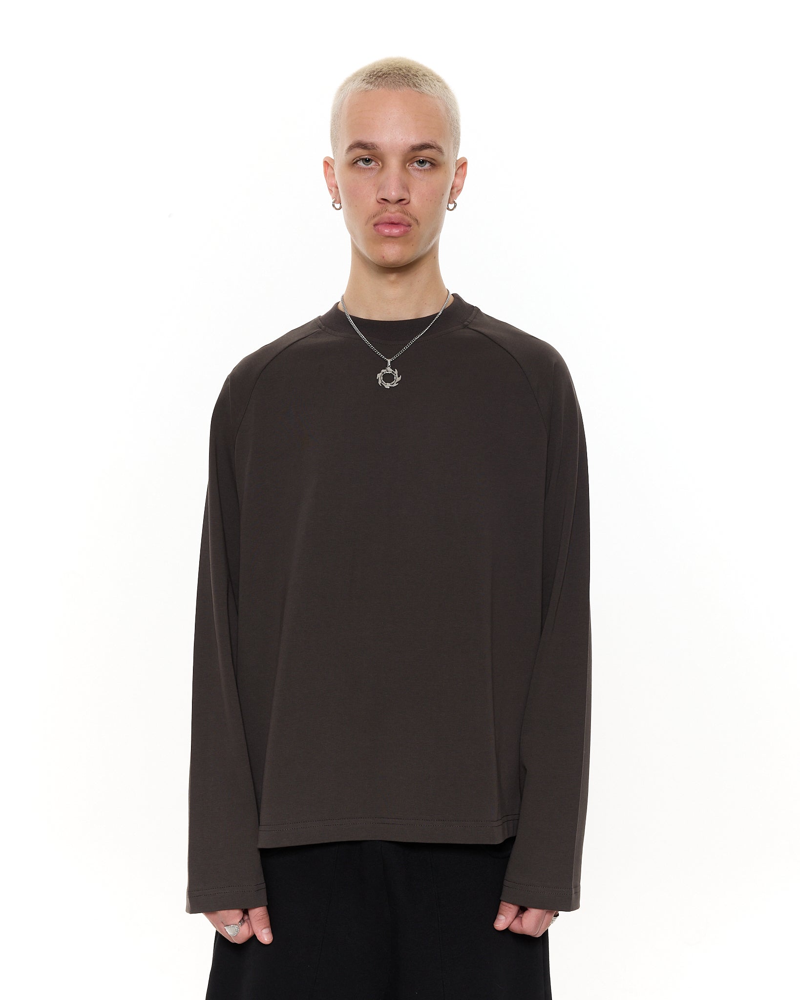 Long Sleeve T-Shirt - Coffee