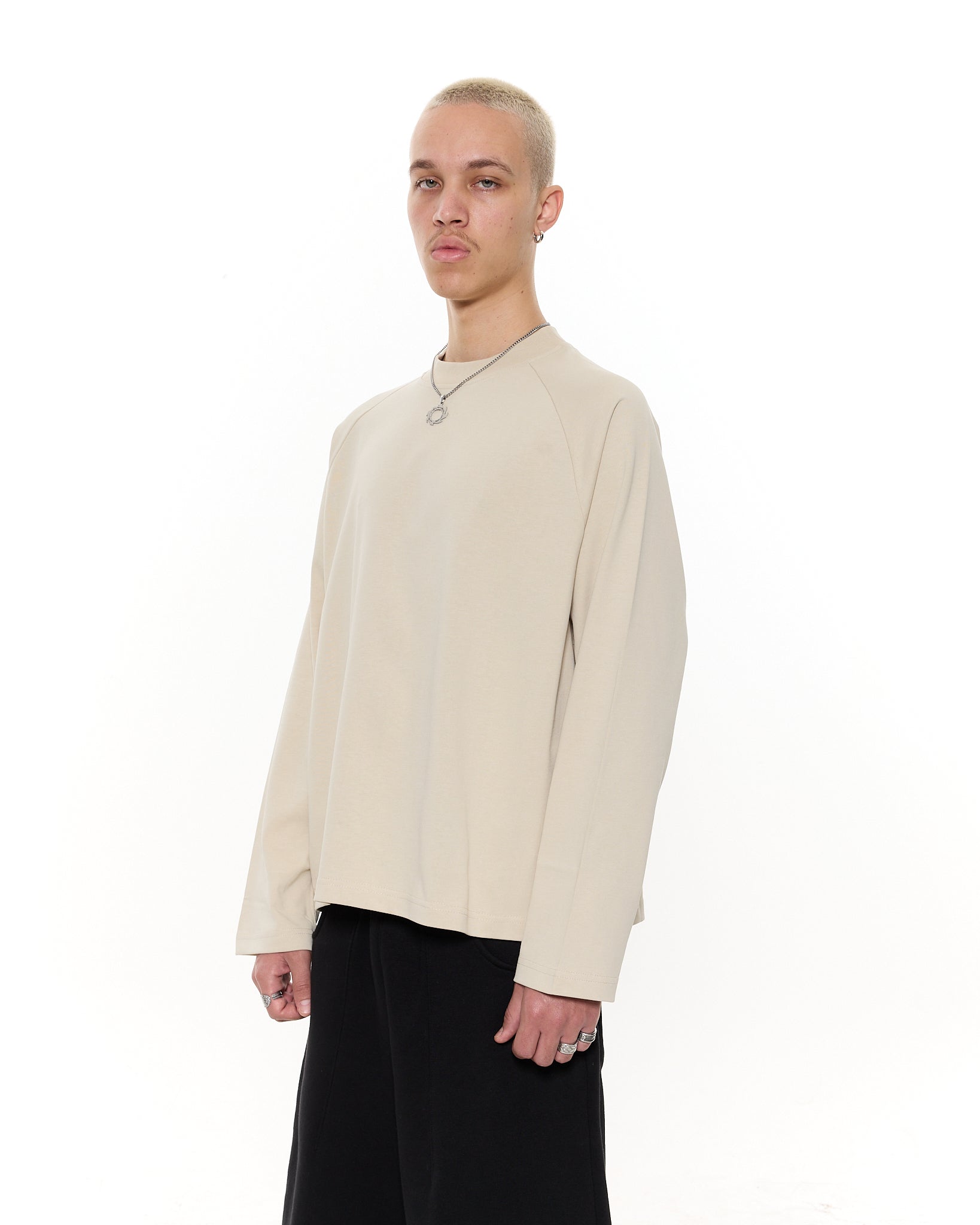 Long Sleeve T-Shirt - Oat