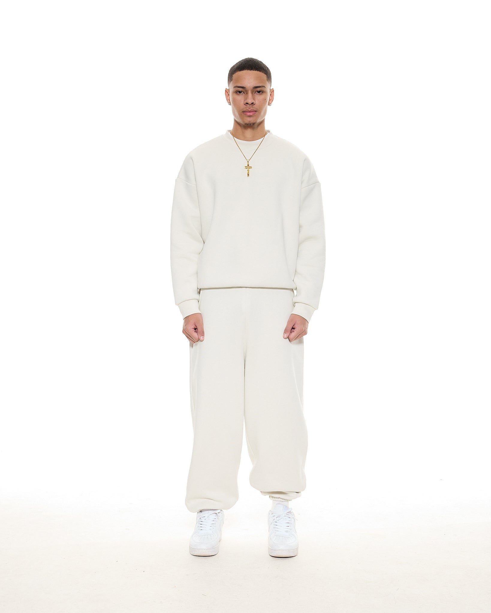 COZY SWEATPANT - CHALK
