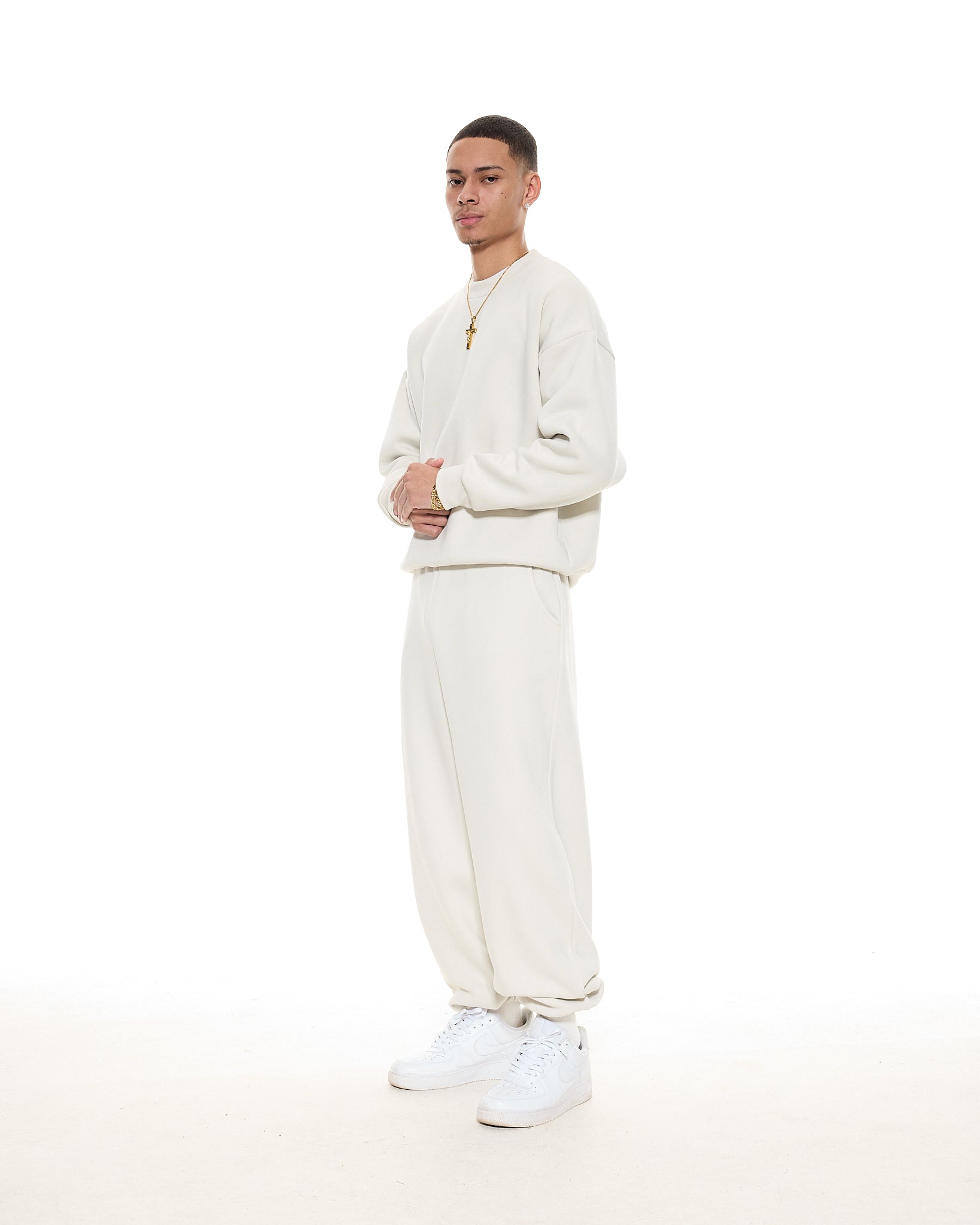 COZY SWEATPANT - CHALK