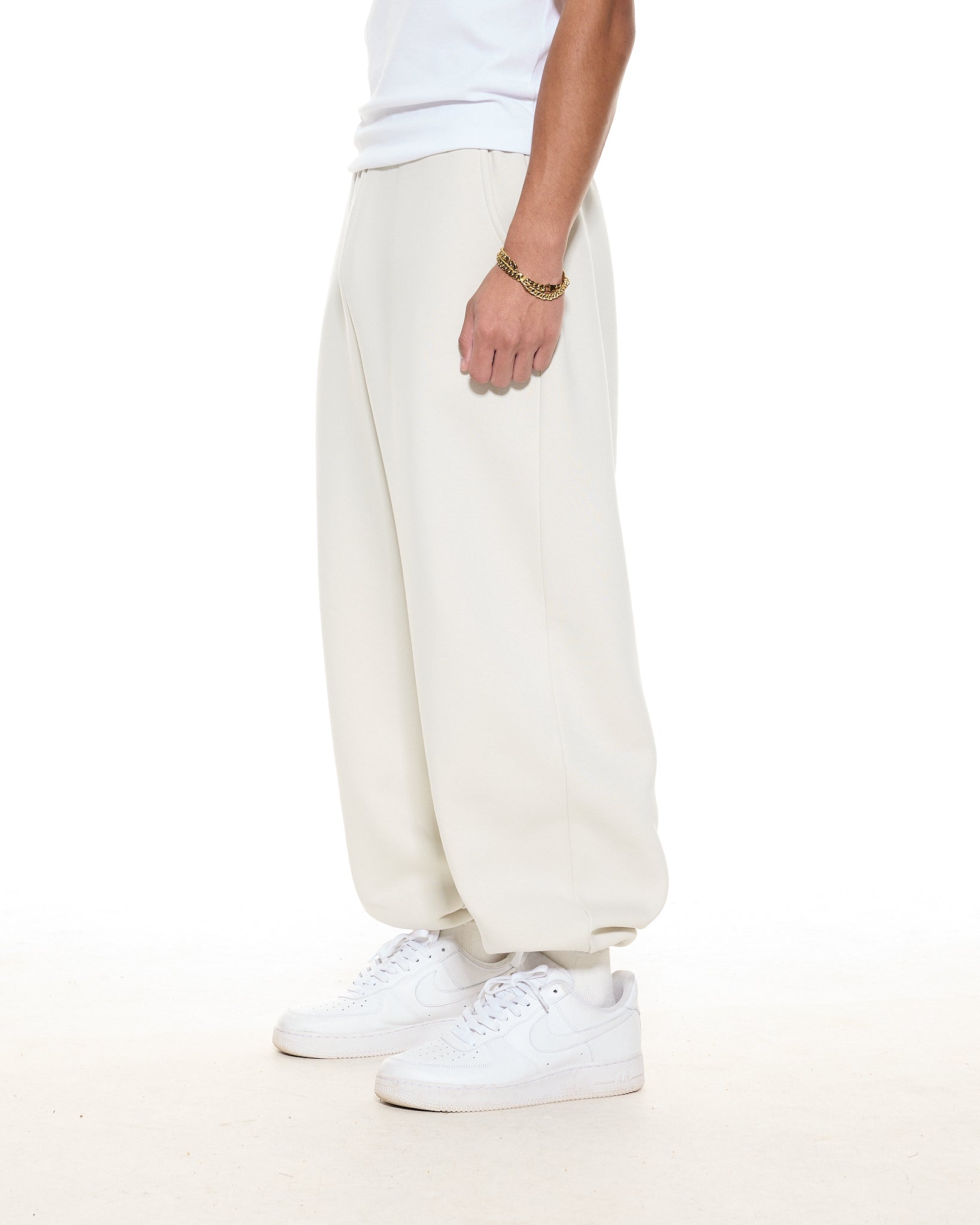 COZY SWEATPANT - CHALK