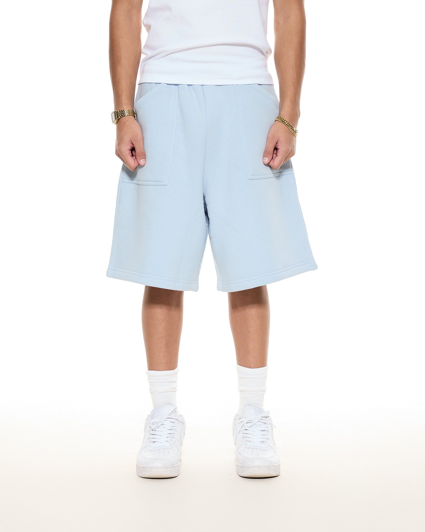 COZY SHORTS - GLACIER