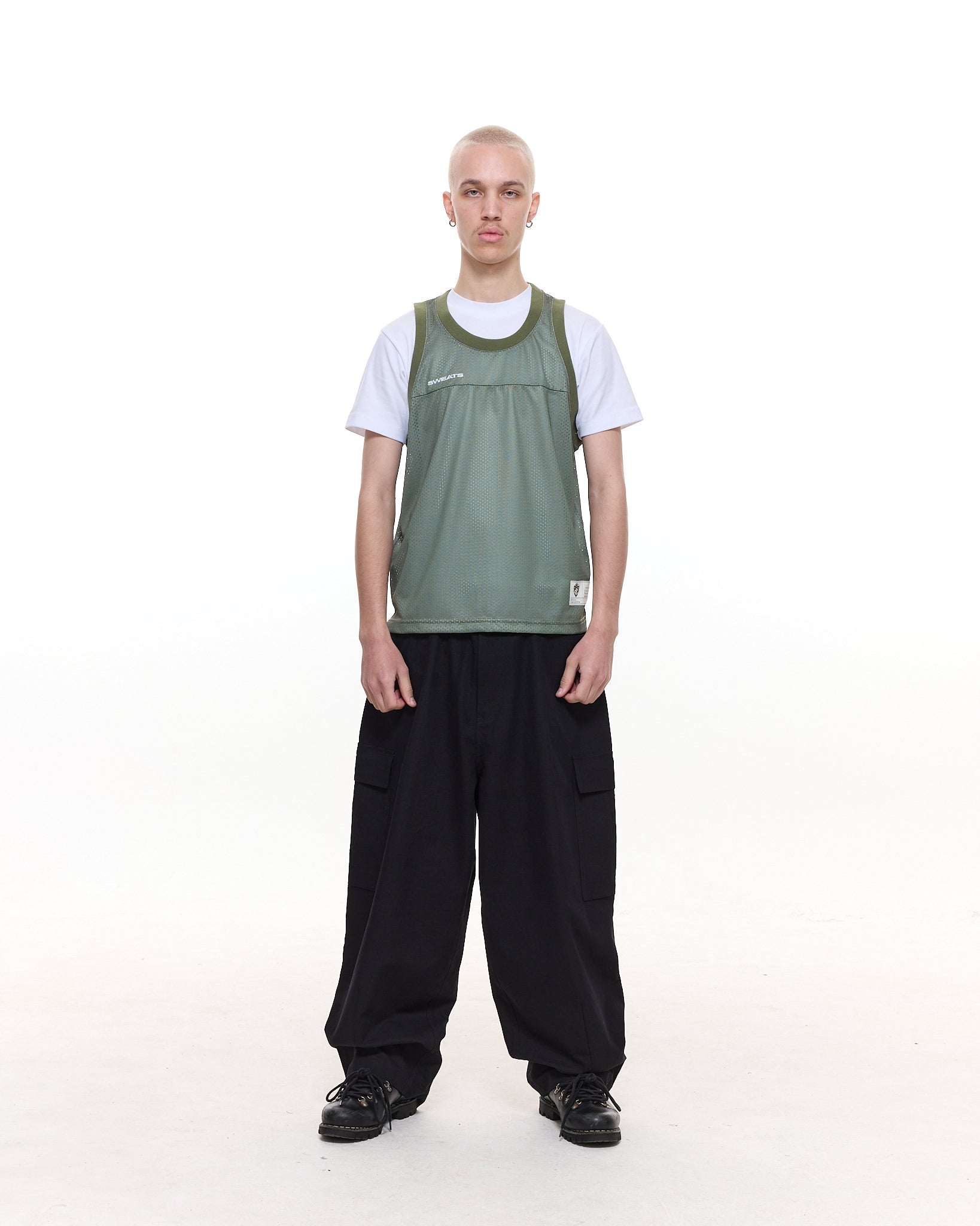 MESH SINGLET - SAGE