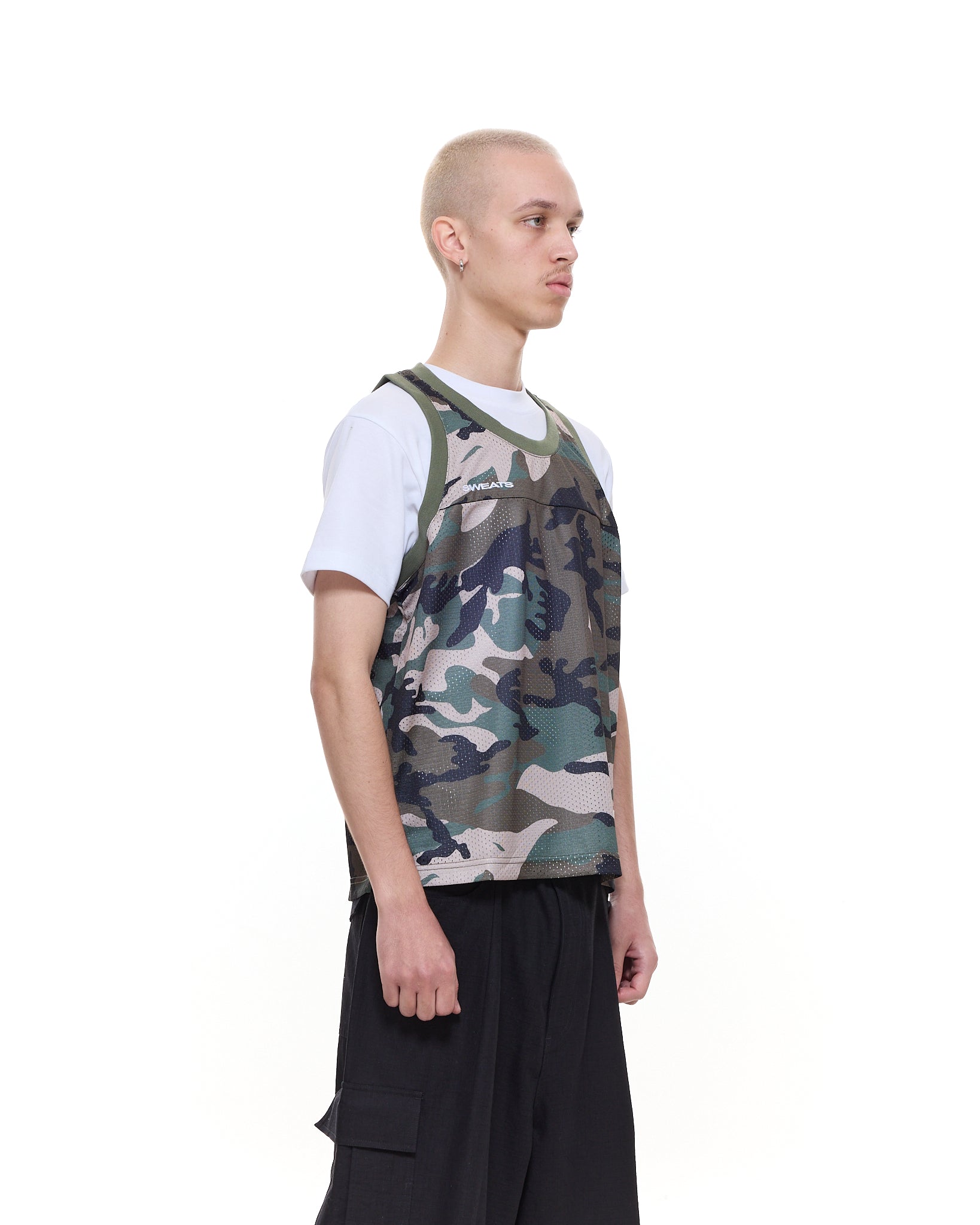 MESH SINGLET - CAMO