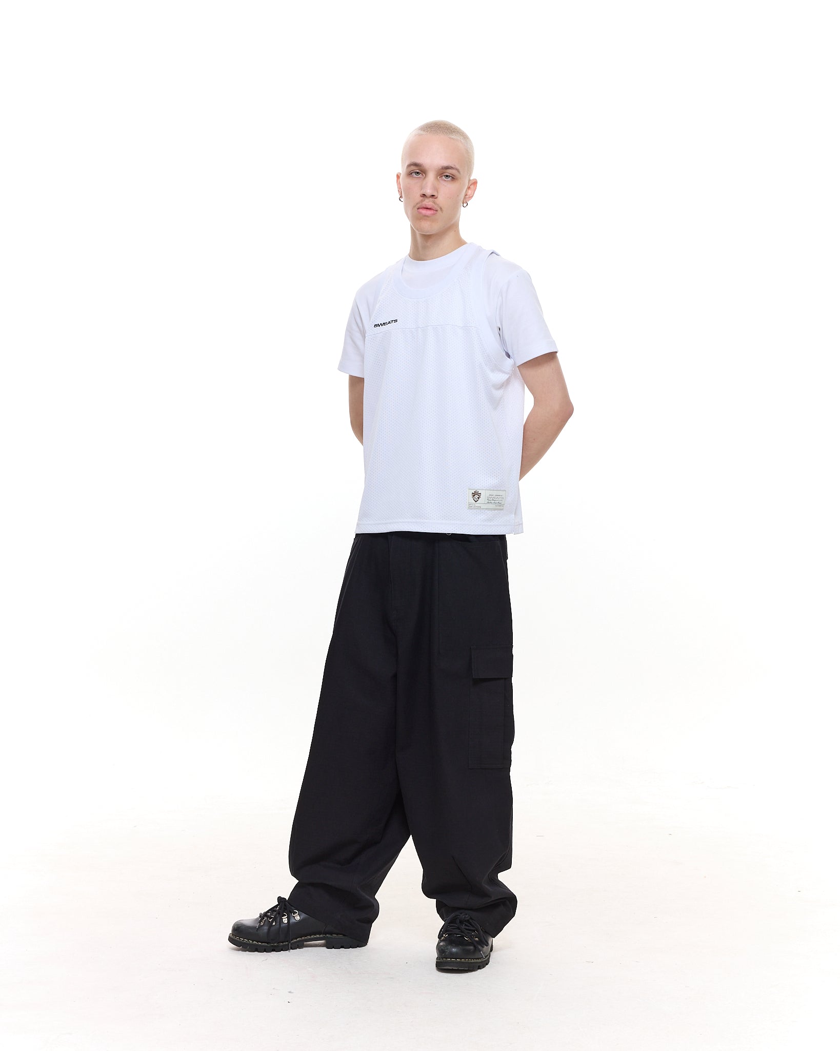 MESH SINGLET - WHITE