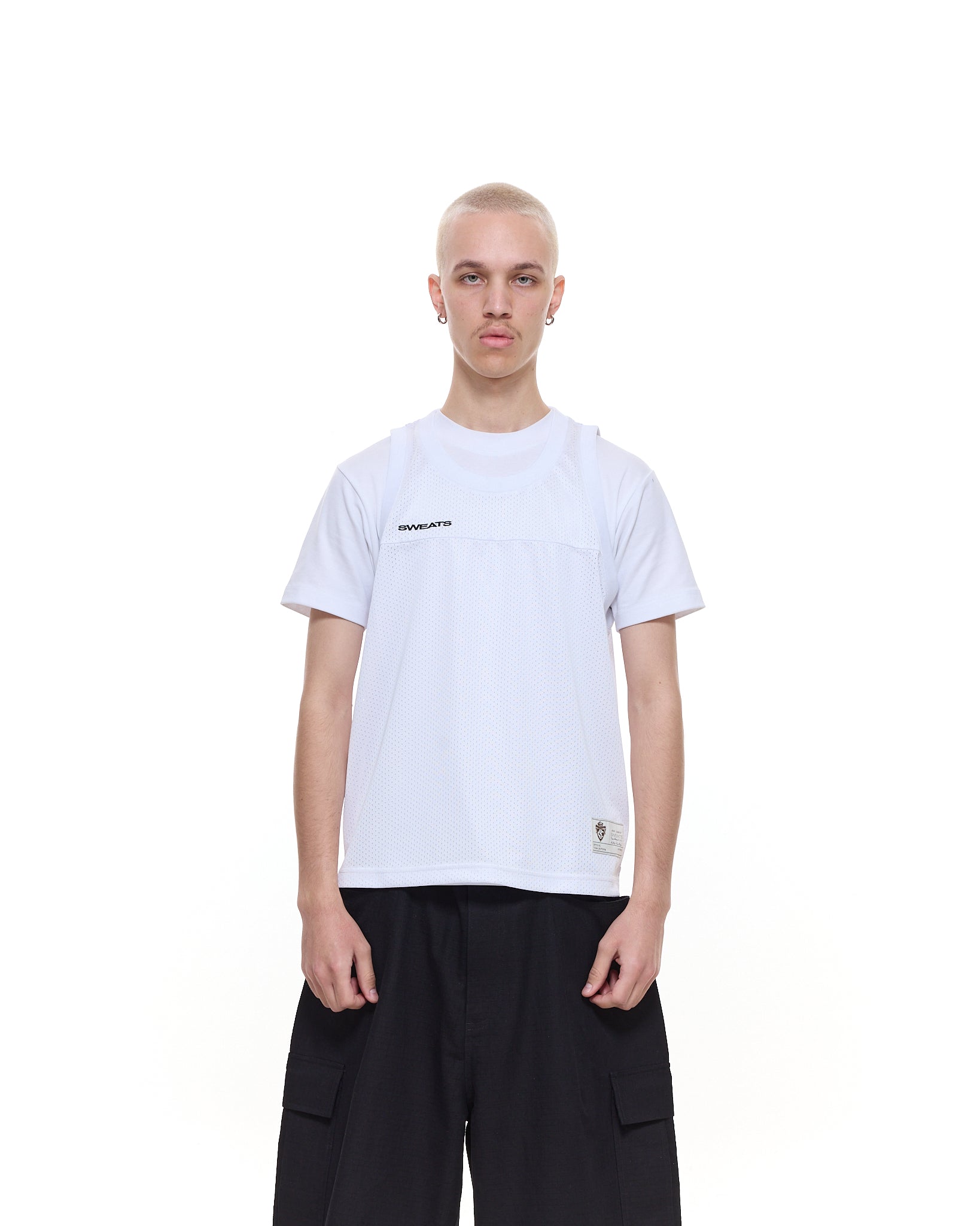 MESH SINGLET - WHITE