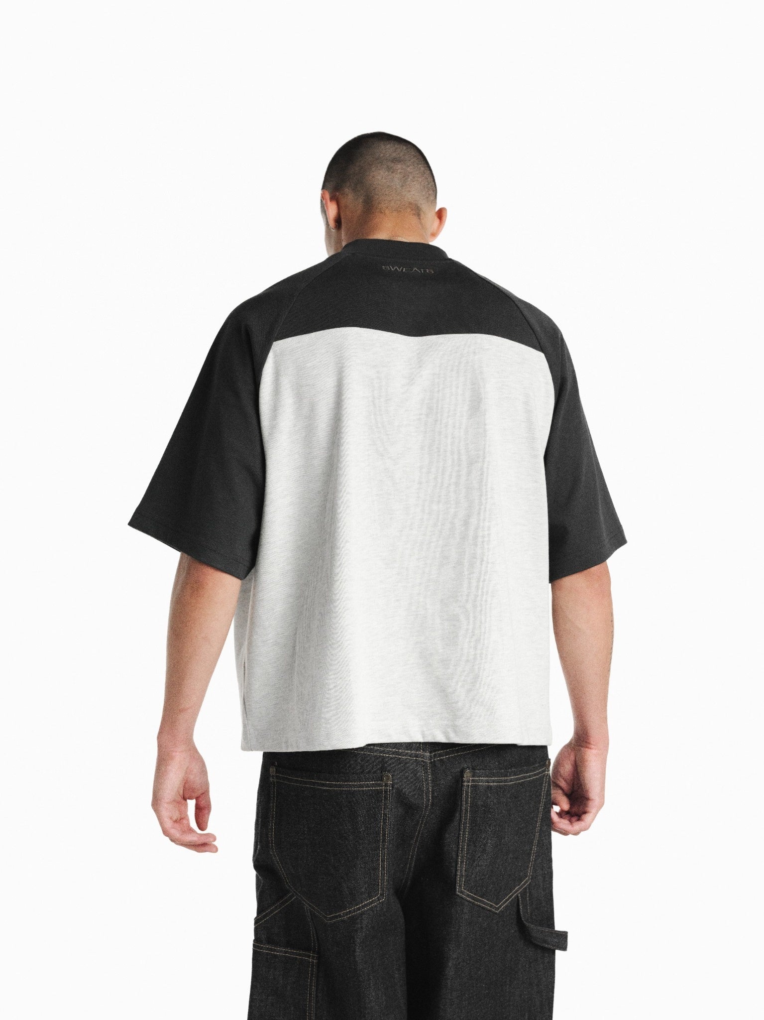 RAGLAN SS T-SHIRT - ARCTYC/GRANITE