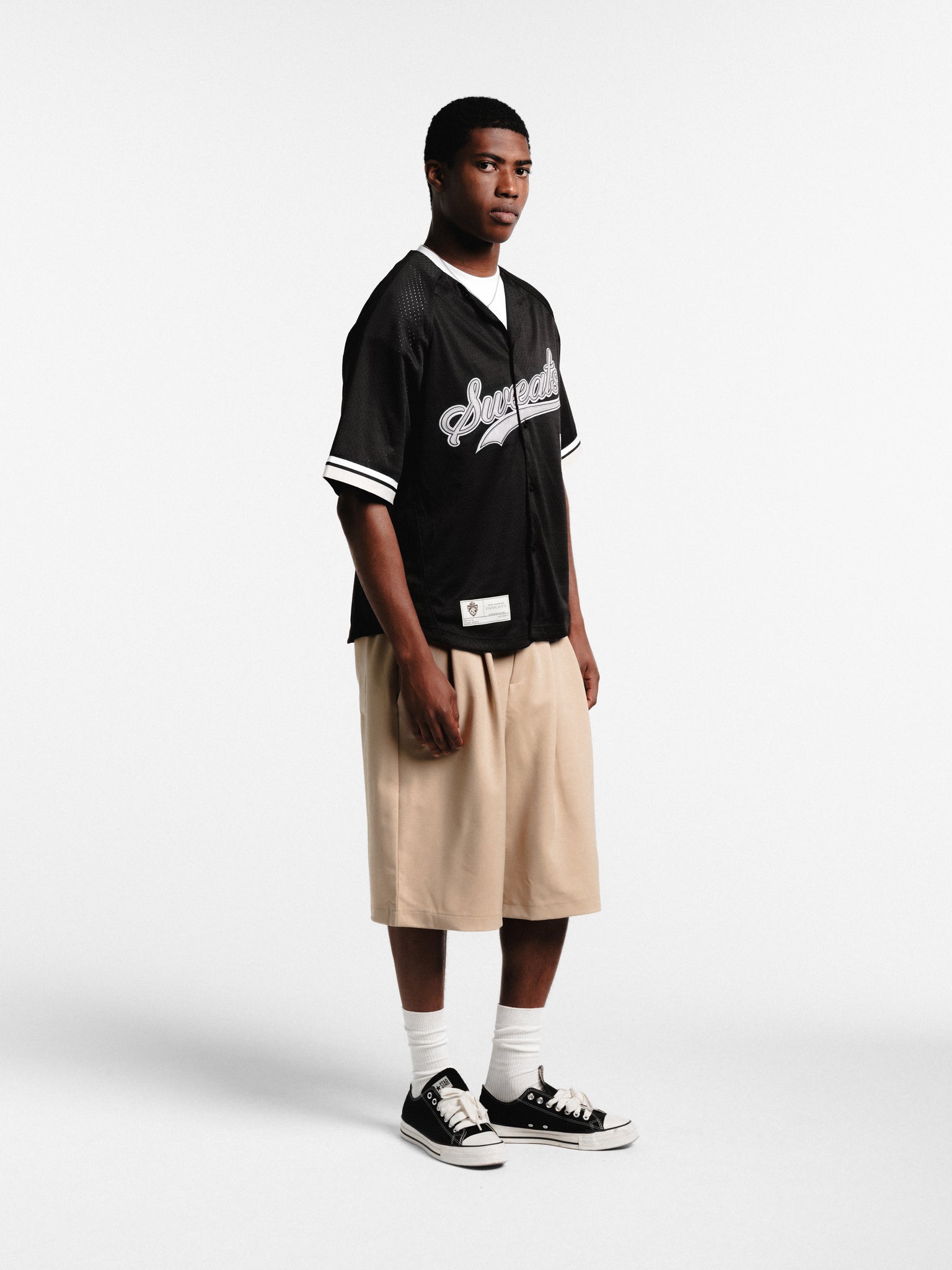 PLEATED SHORTS - SAND