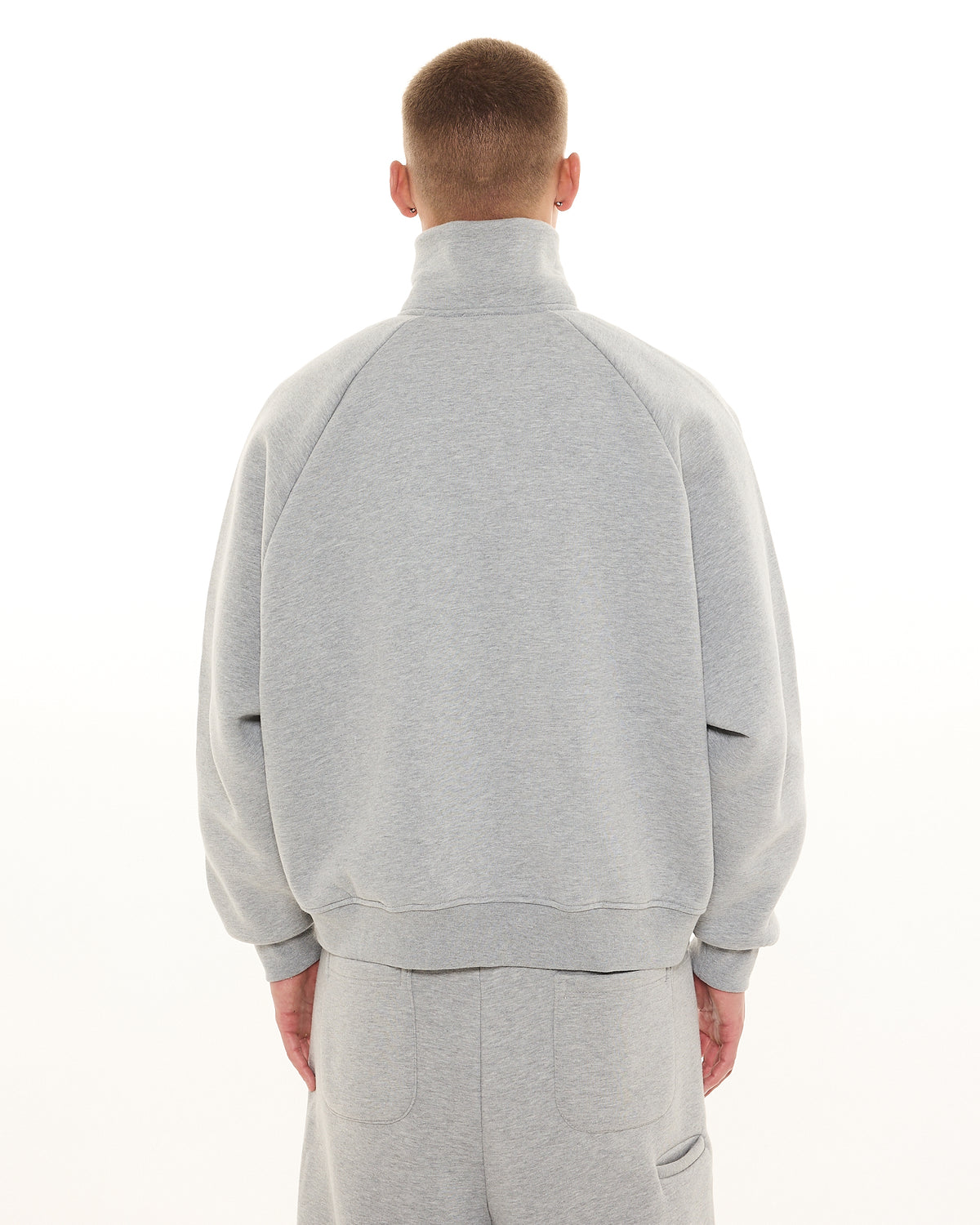 COZY TRACK JACKET - GREY (old style)