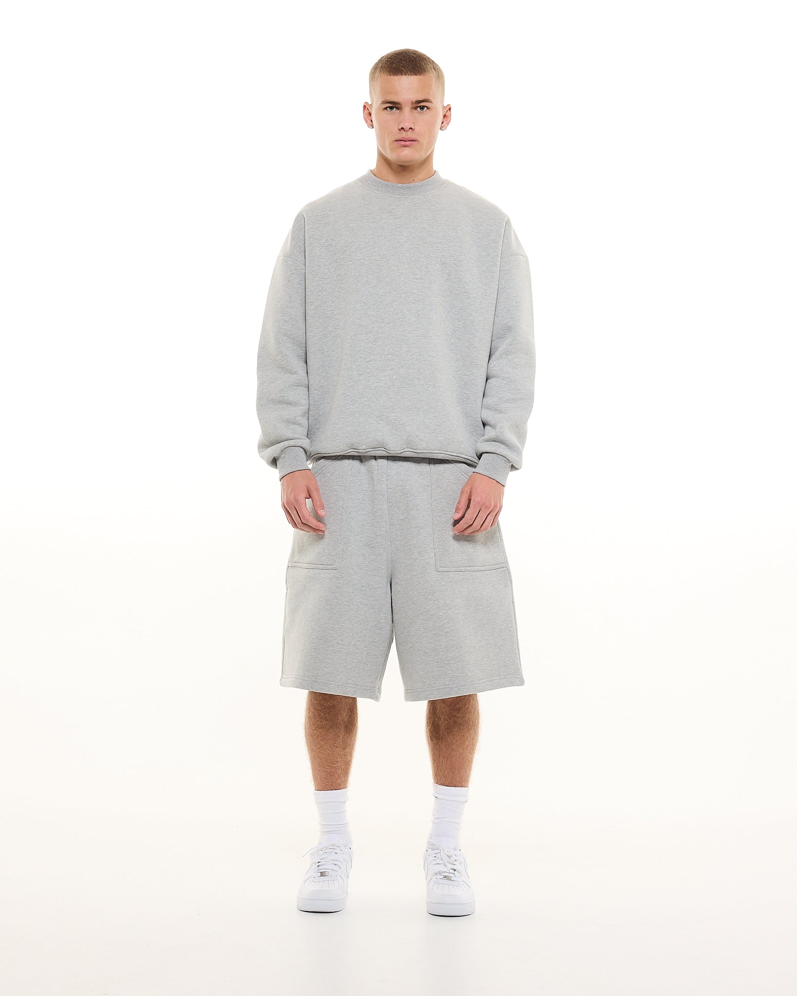 COZY SHORTS - GREY