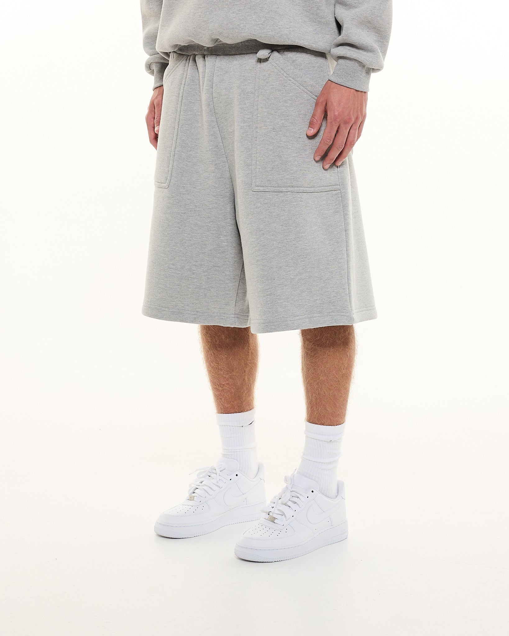 COZY SHORTS - GREY