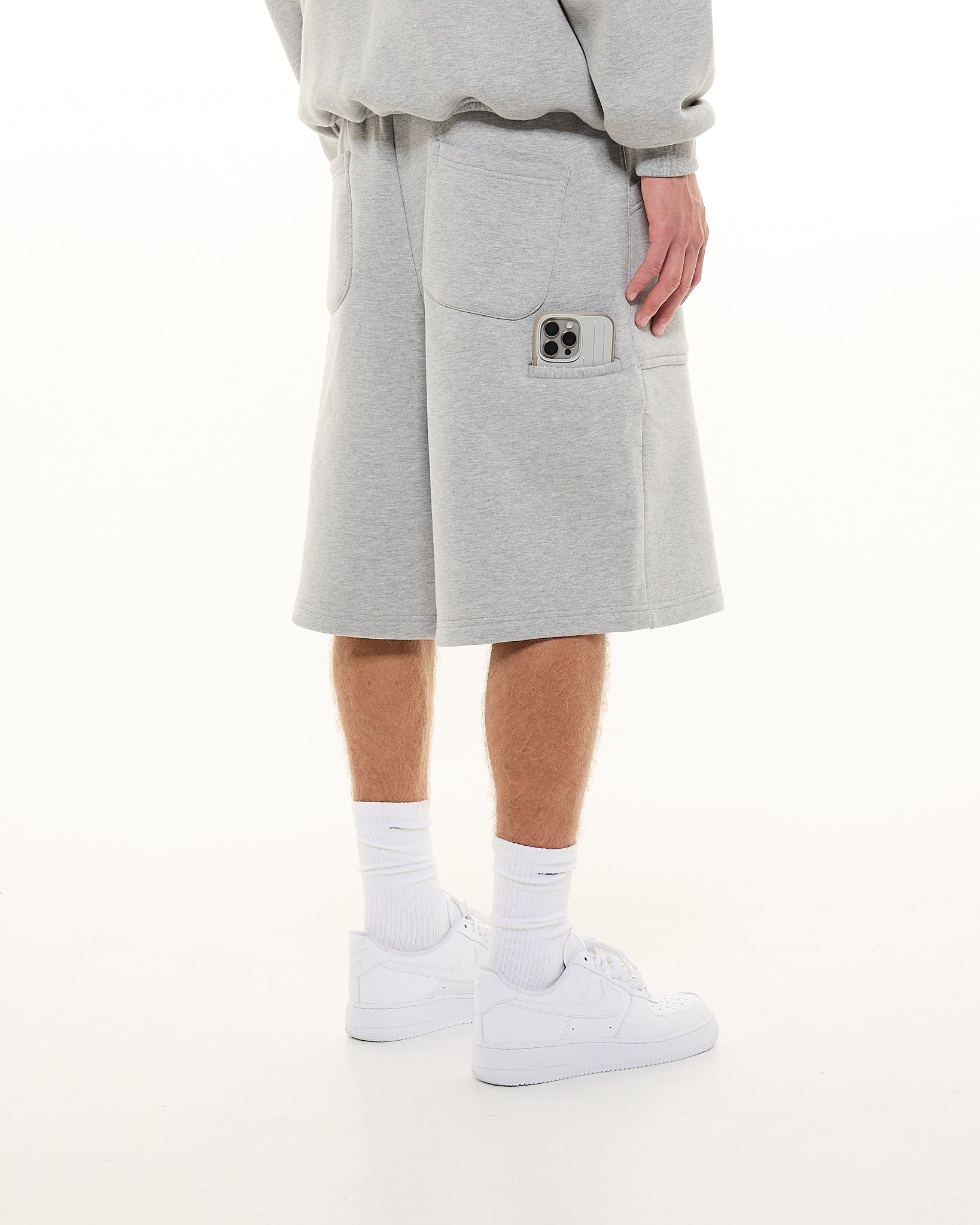 COZY SHORTS - GREY