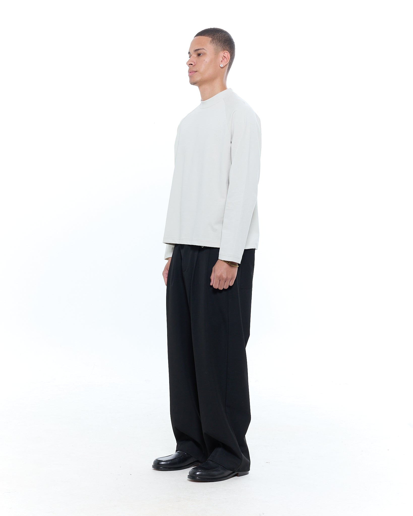 Long Sleeve T-Shirt - Chalk