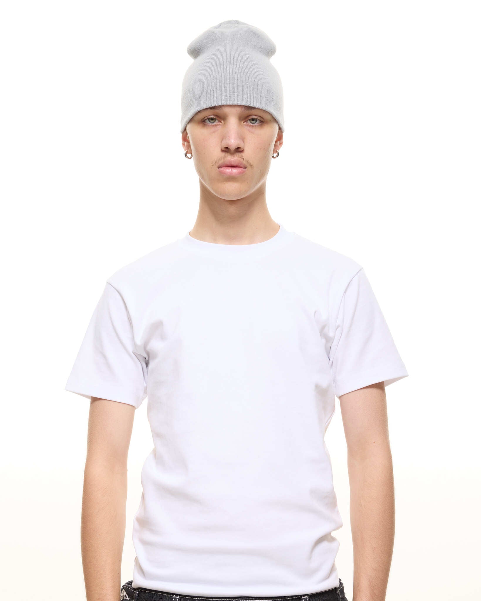SKULL BEANIE - GREY