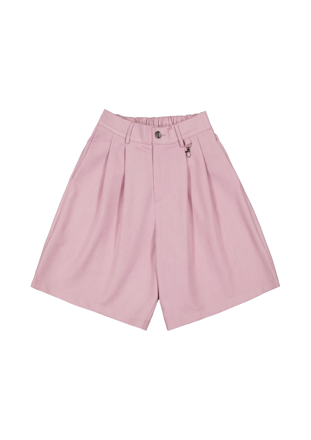 PLEATED SHORTS - PINK