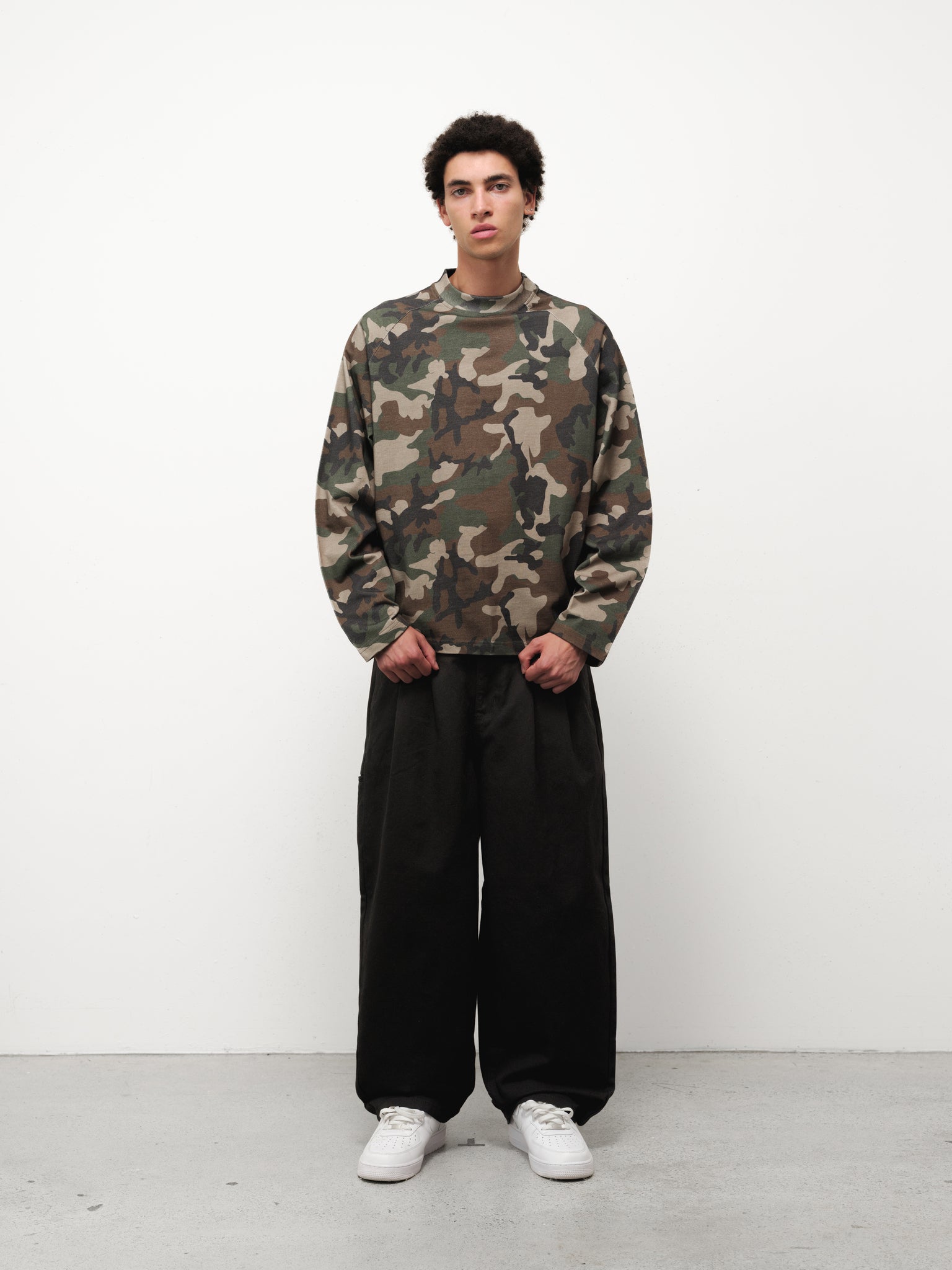 Long Sleeve T-Shirt - Camo