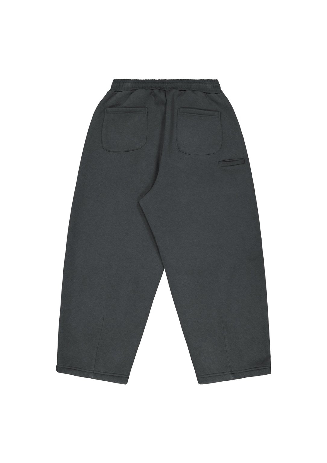 COZY STRAIGHT LEG SWEATS - GRANITE