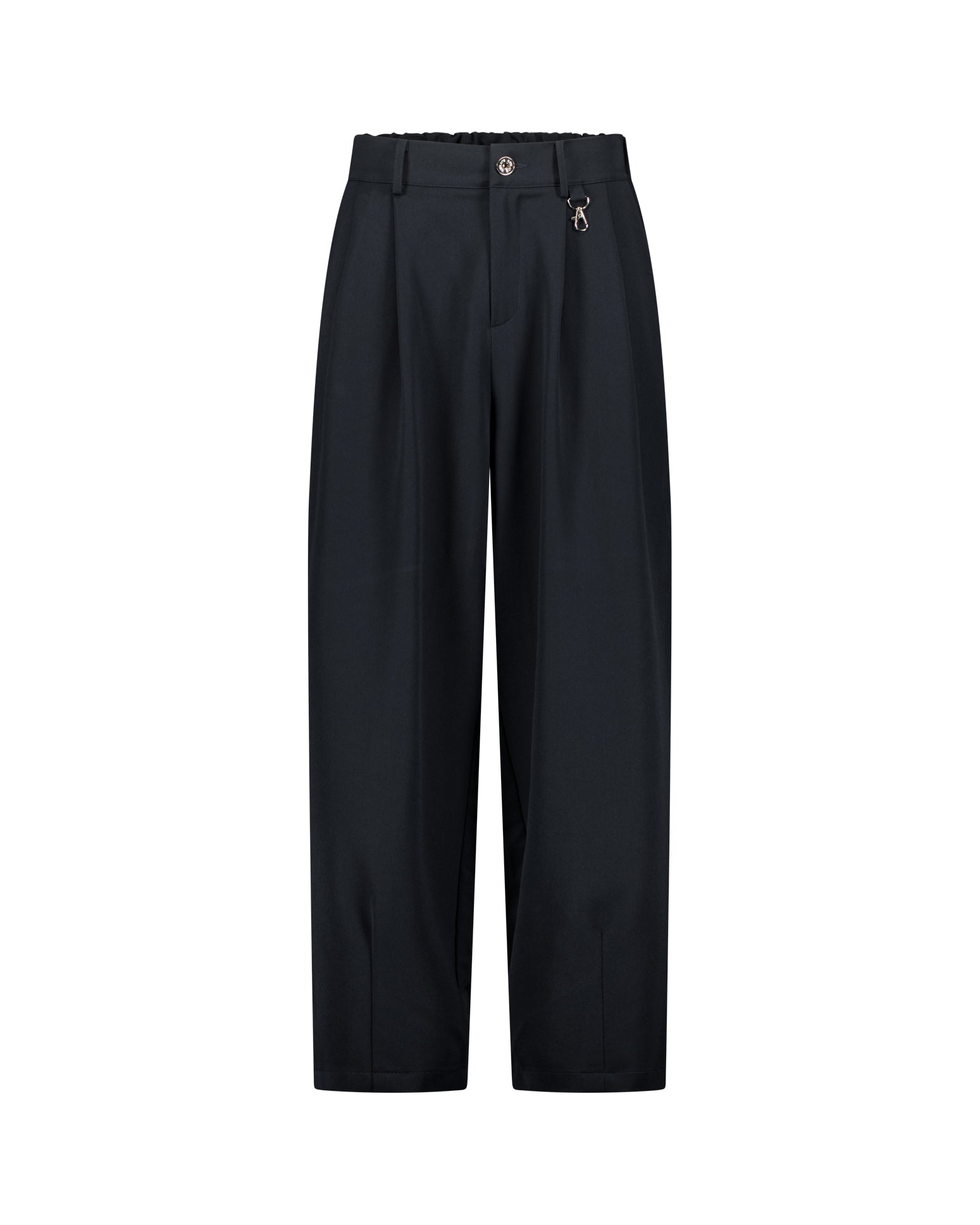 PLEATED PANT - NAVY