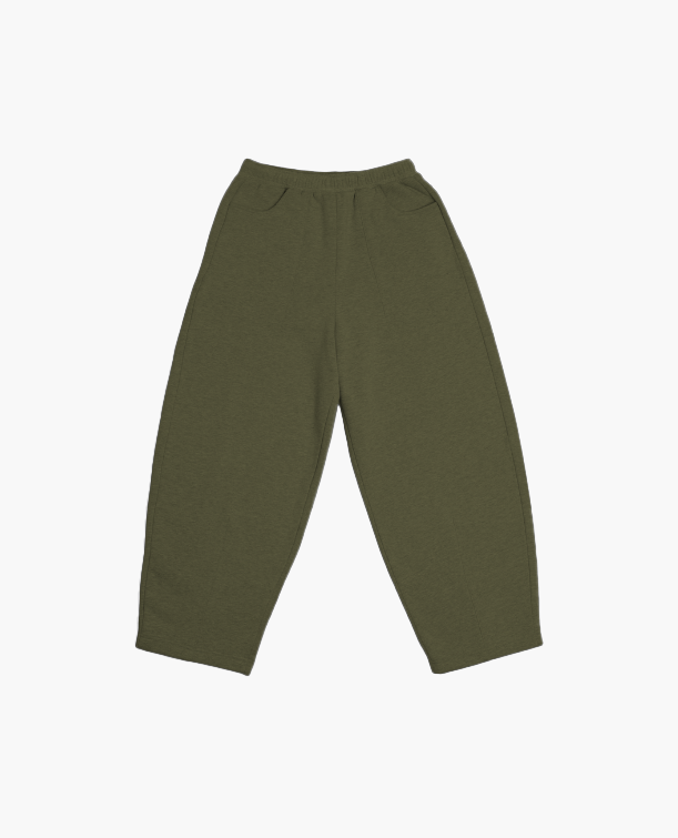 COZY STRAIGHT LEG SWEATS - MILITANT