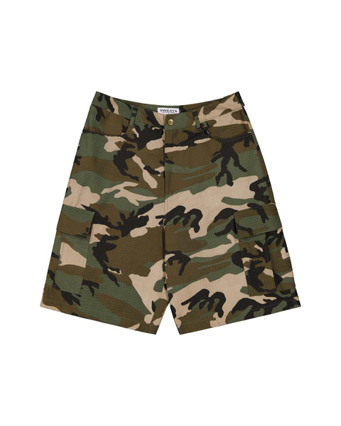 【最安値】soonerorlater SOL camo cargo shorts SOL SOONERORLATER Camo Sweat Cargo Short