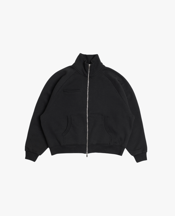 COZY TRACK JACKET - BLACK – Sweatscollective